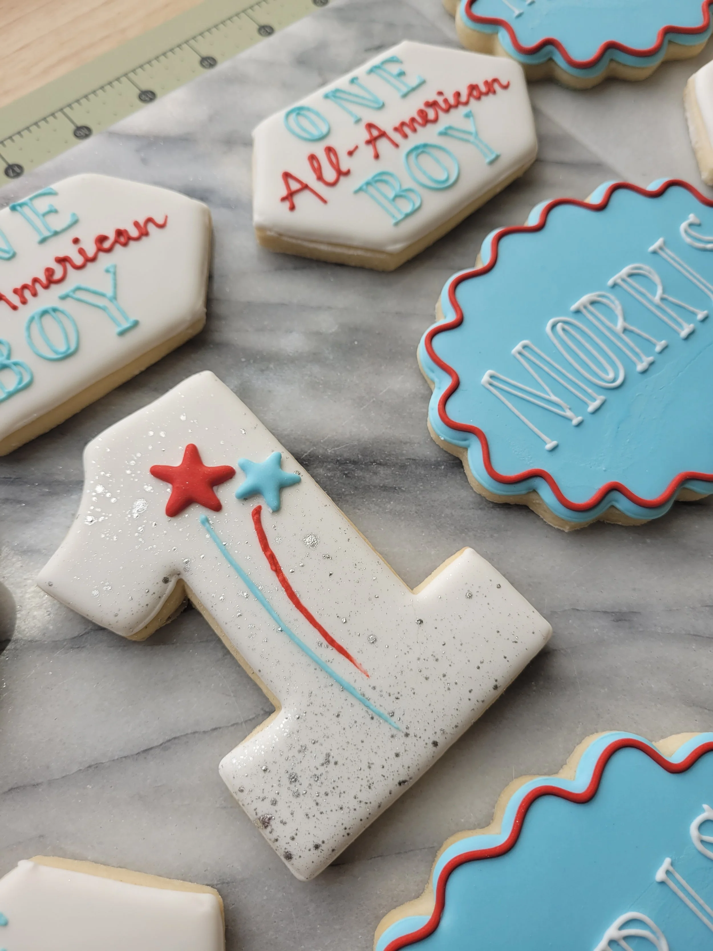 First Birthday Cookies