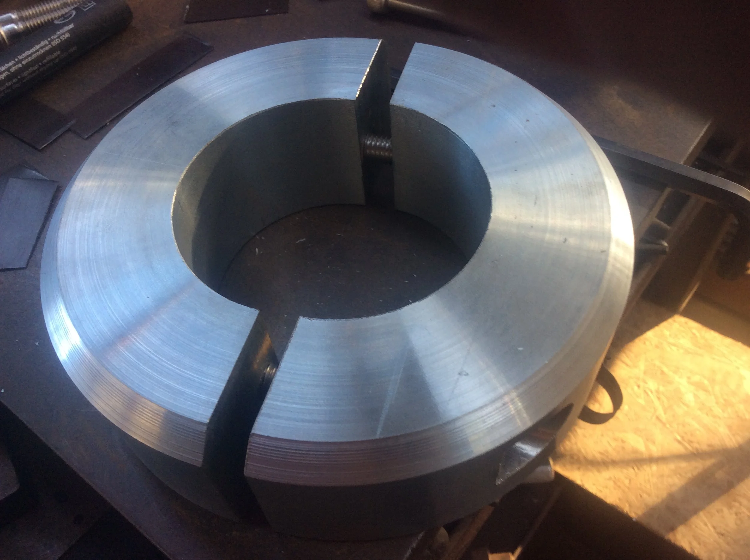 custom made shaft anode is used for protecting propeller and shafts in the marine industry