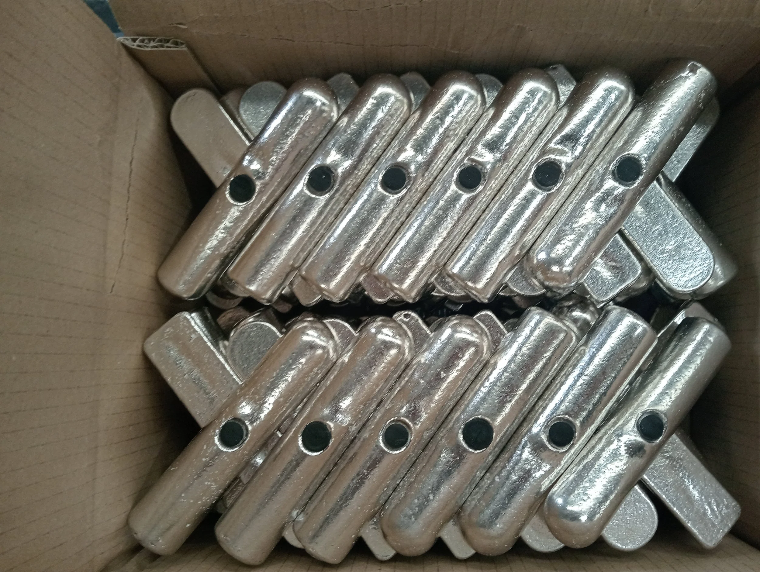 magnesium bolus/bullets assesmbled and boxed ready for shipment