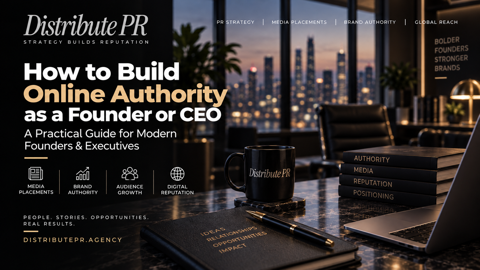 How to Build Online Authority as a Founder or CEO - Distribute PR
