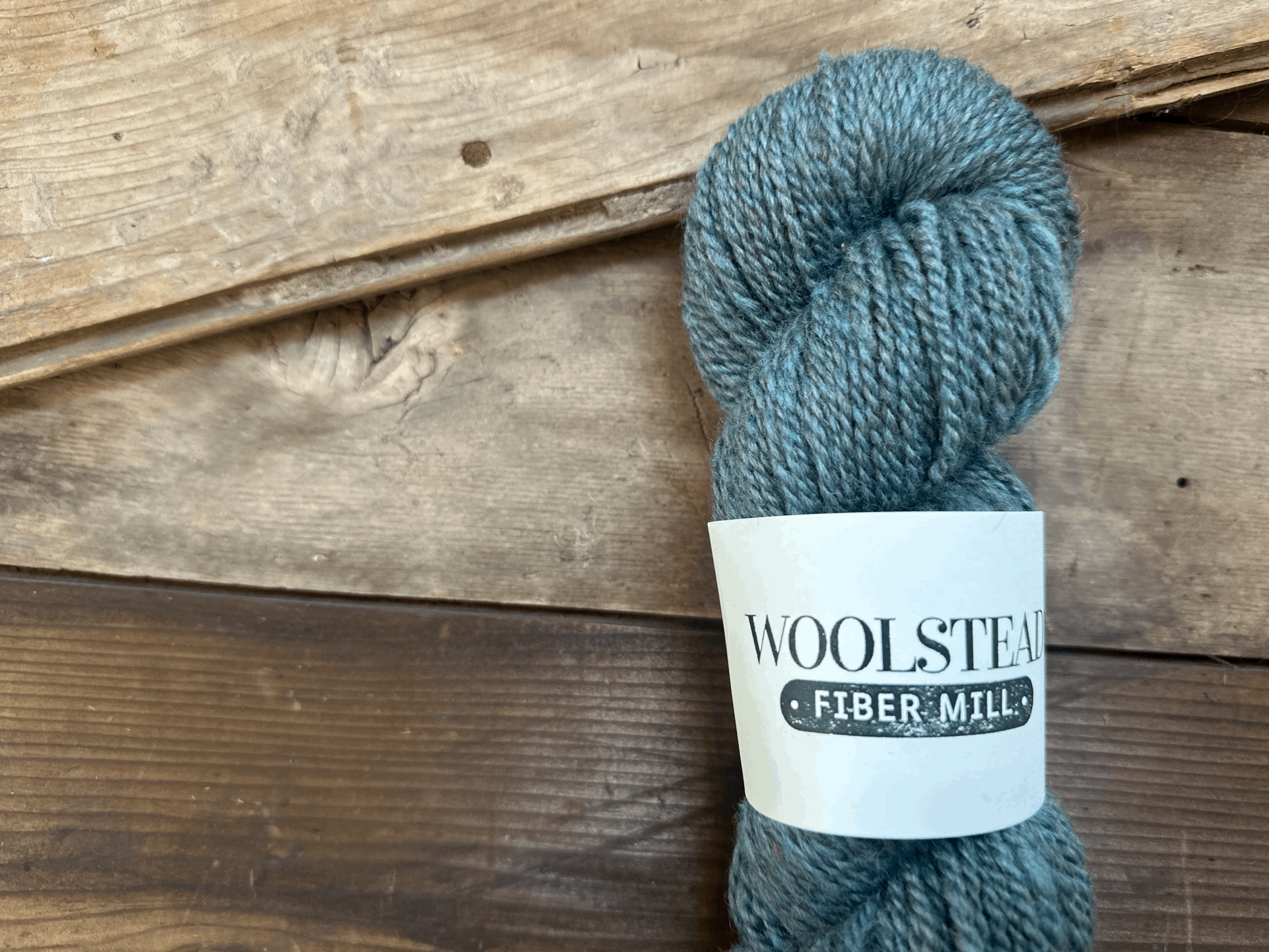 DEEP SEA Yarn - Locally Grown - Worsted - Mixed Wool Blend