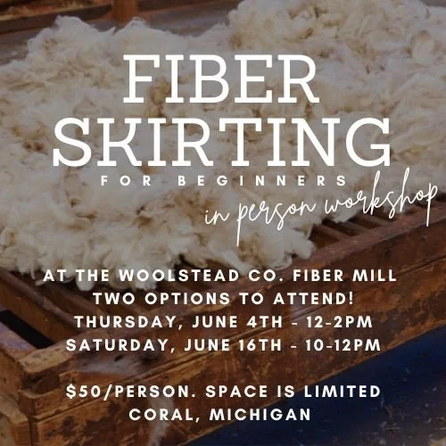Fiber Skirting Hands On Workshop!