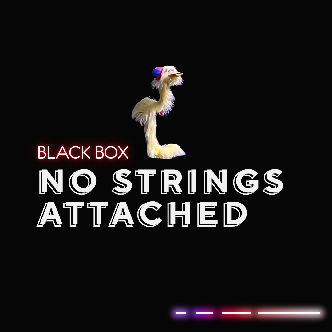  
 

No Strings Attached 
 9/16 

  
 Improv with puppets! Yes, you read it right.   