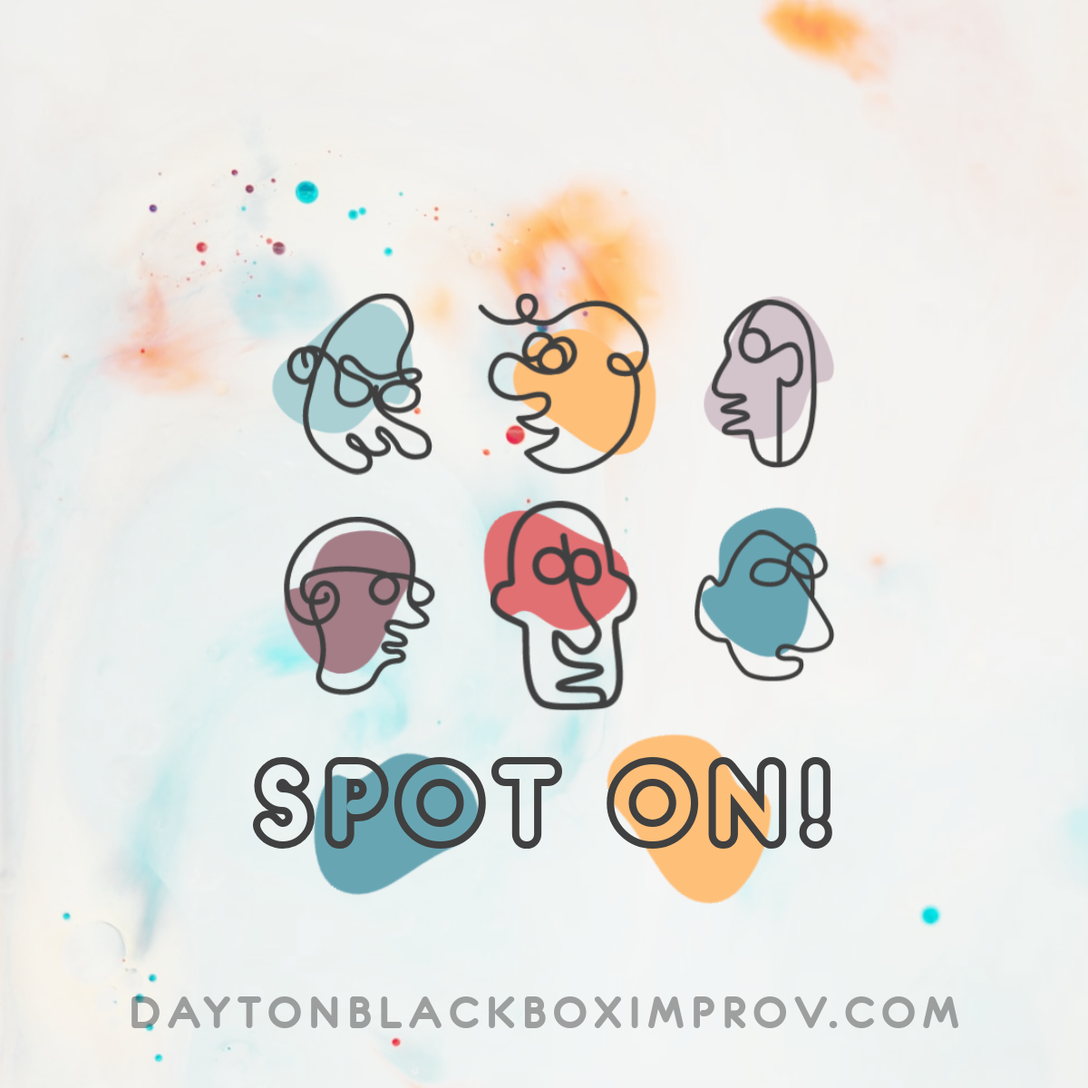  
 

Spot On 
 9/11 

  
 A host, contestants, and predetermined prompts, all tied up with an improv bow, but YOU decide if the contestants' interpretations are "Spot On." 