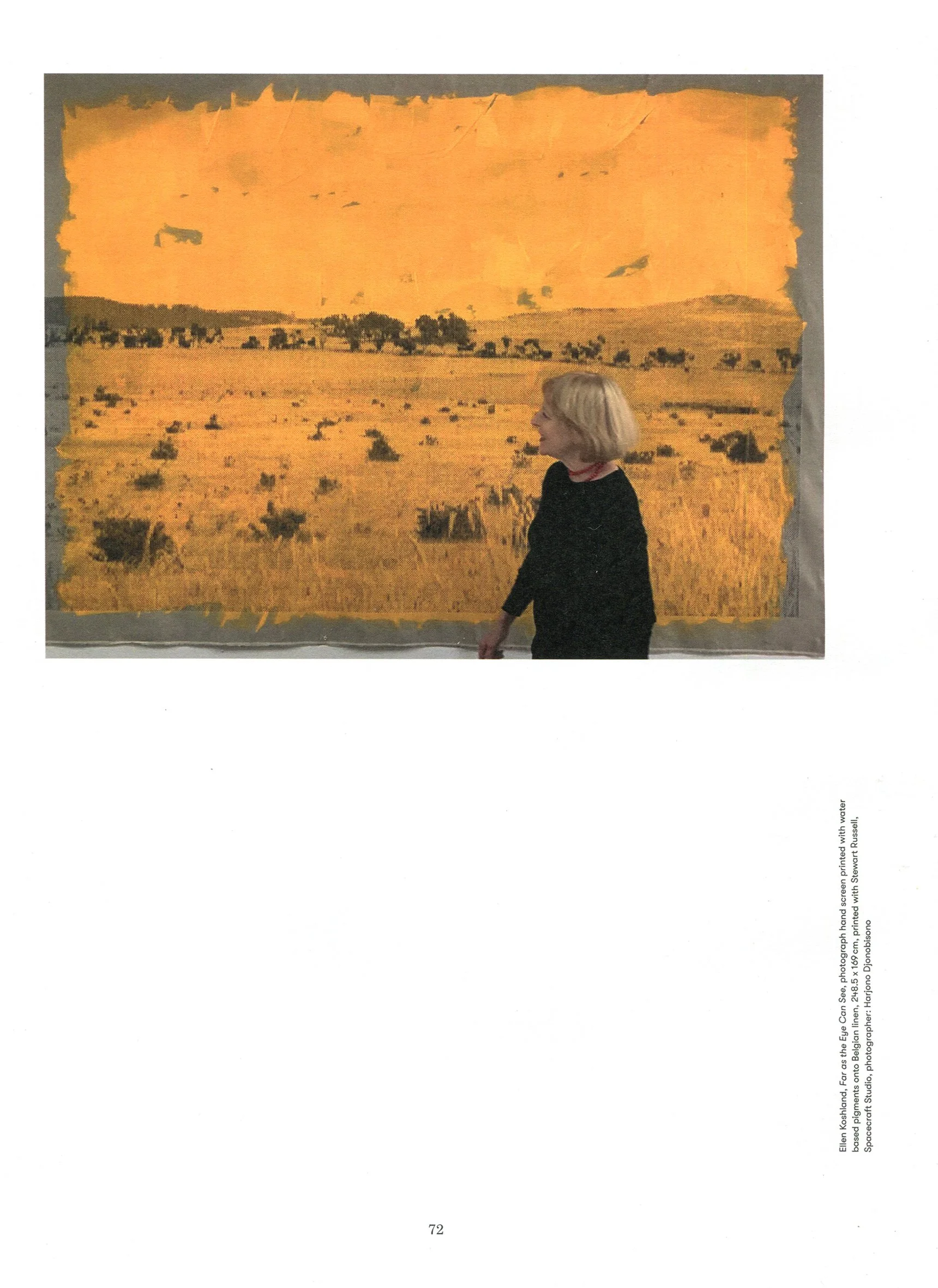 Rewriting The Politics of Care, published in-ter-sti-tial press 2021, editior Macushla Robinson, p71-p76, Bruce Pascoe / Ellen Koshland