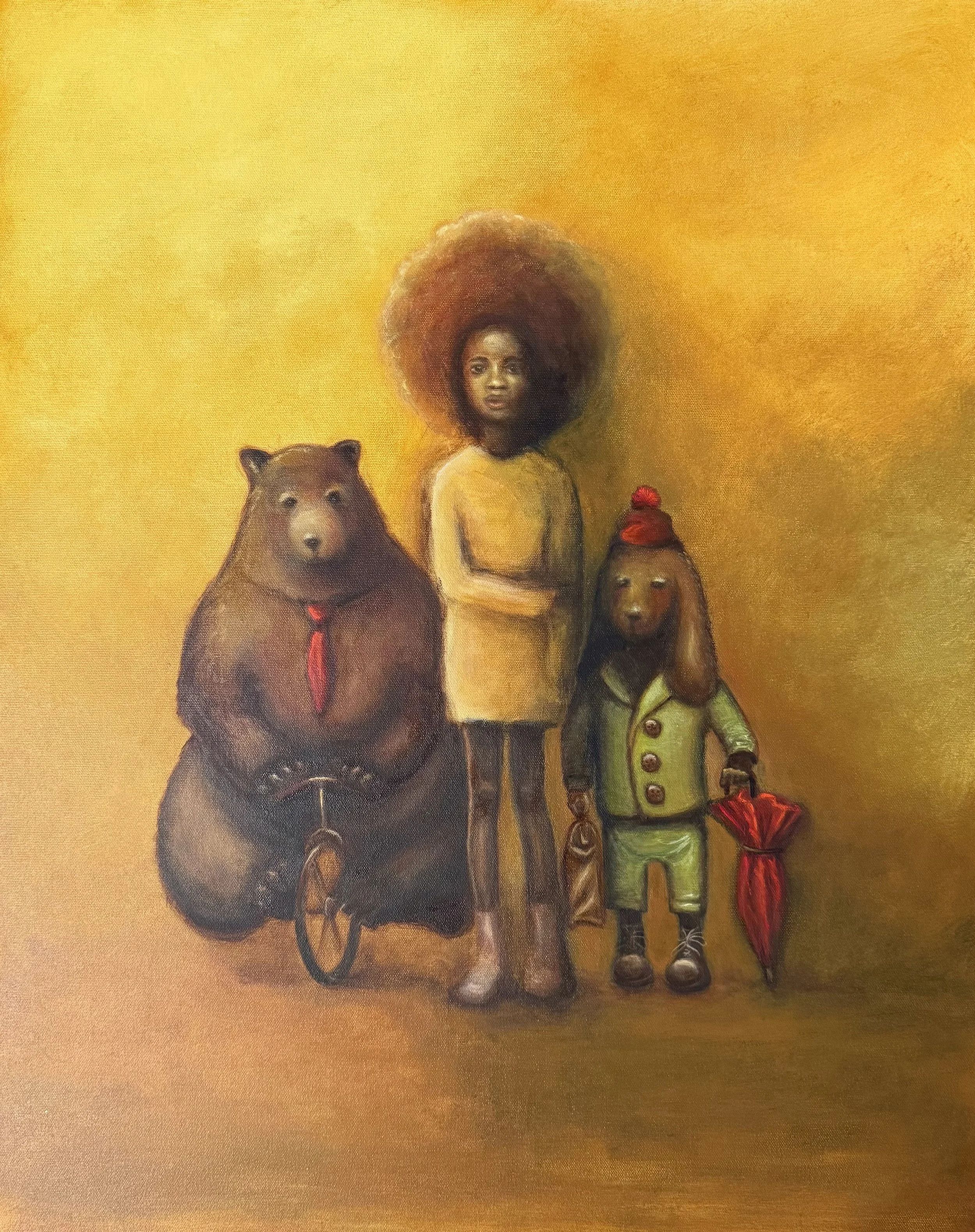 Troika - 24 x 30 in - $2,100