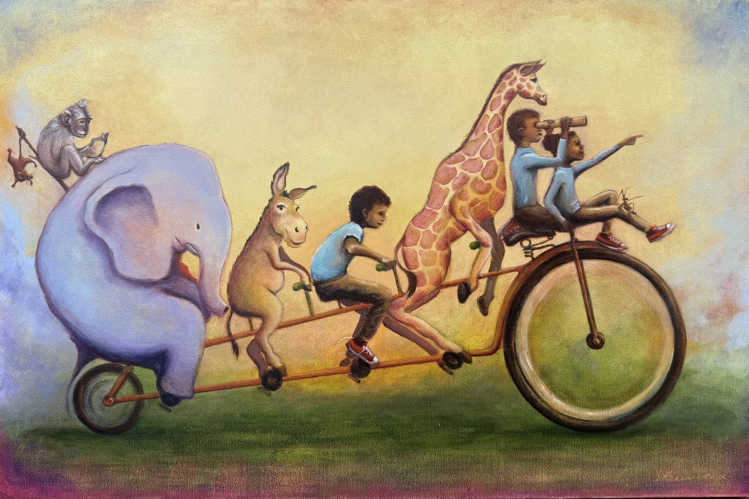 Joyride - 24 x 36 in - $2,400