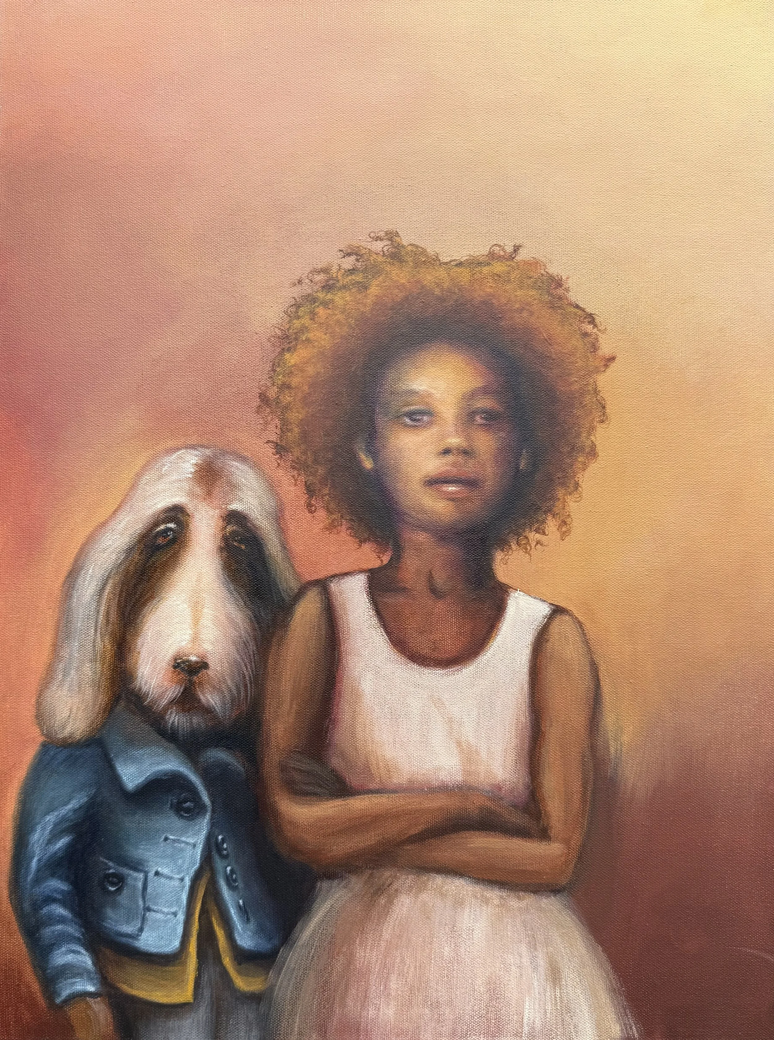 Together - 18 x 24 in - $1,600