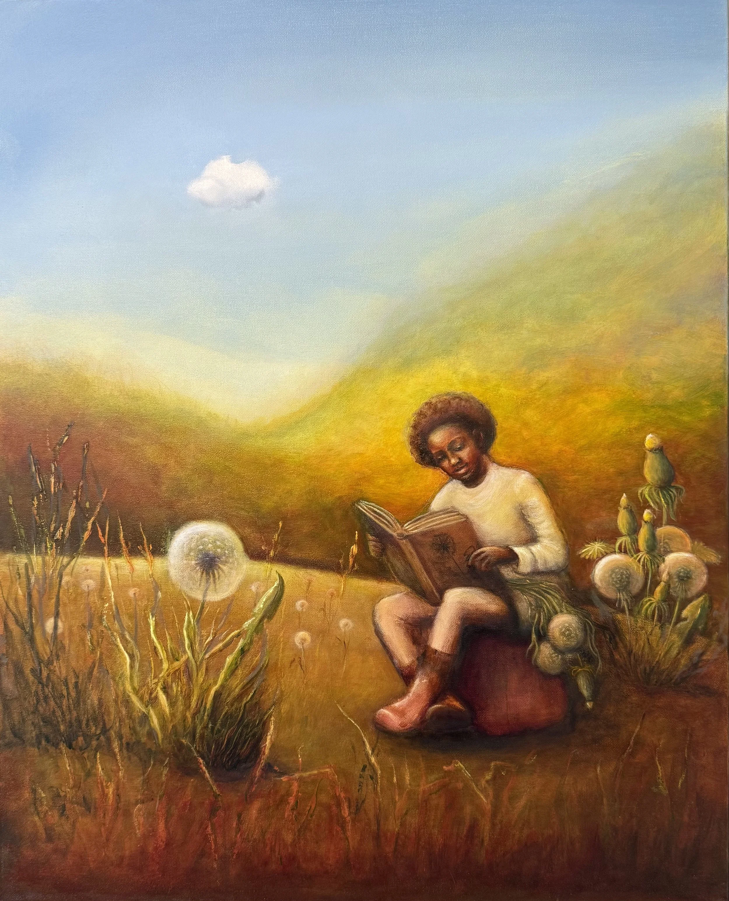 Dandelion Enthusiast - 24 x 30 in - $2,200