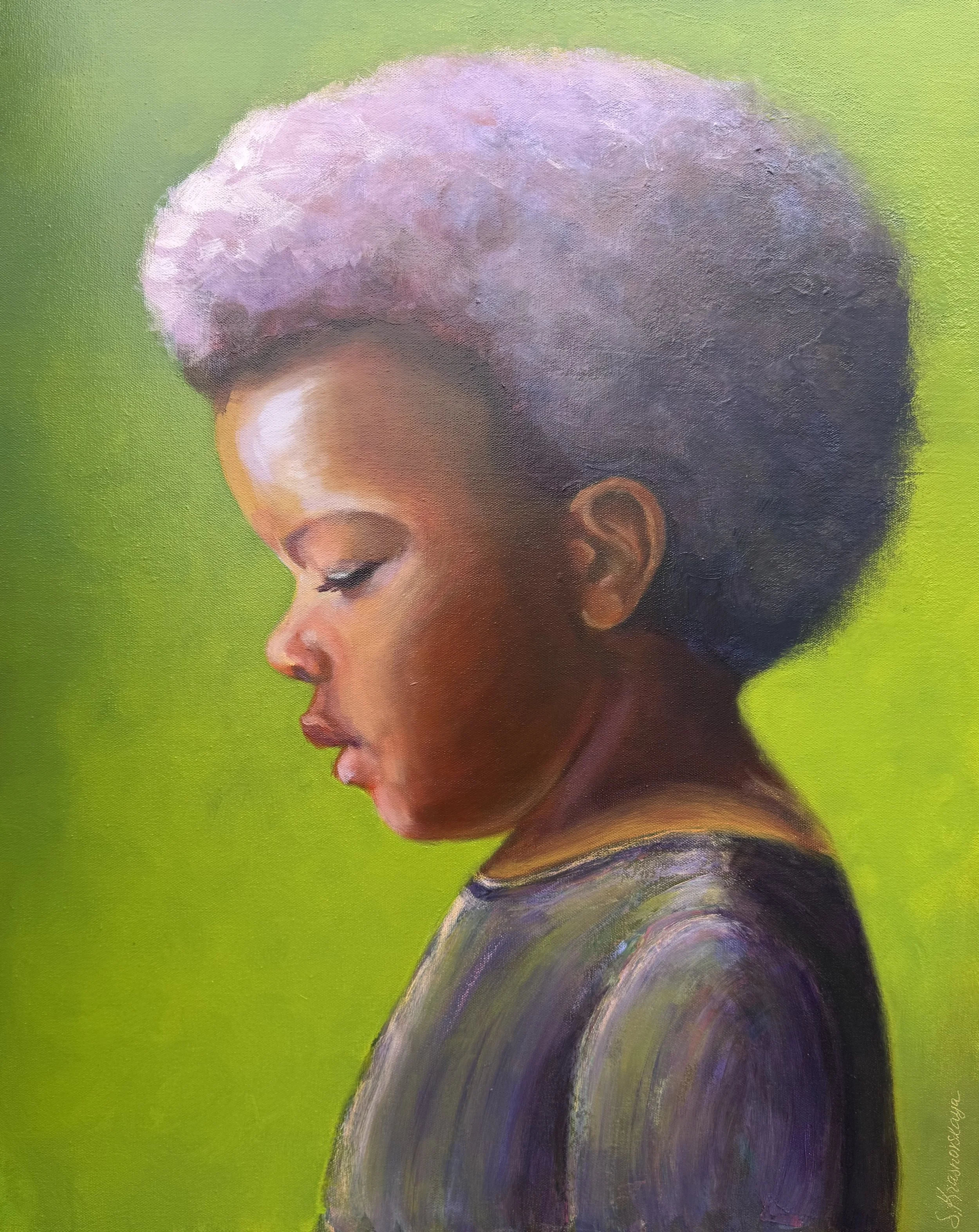 Where thoughts Rest - 24 x 30 in - $2,200