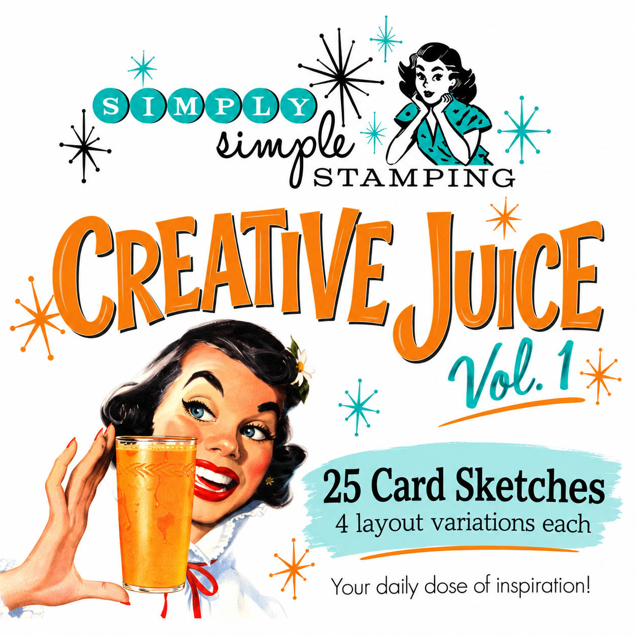 Creative Juice Vol. 1: Card Sketches