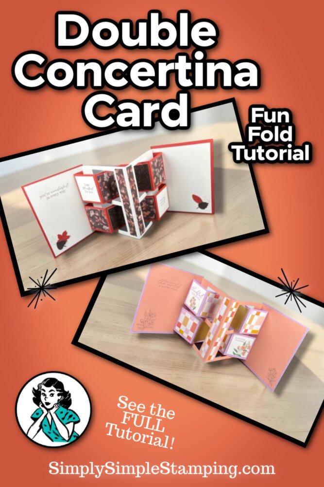 Double Concertina Card: Twice the Fun in One Fabulous Fun Fold