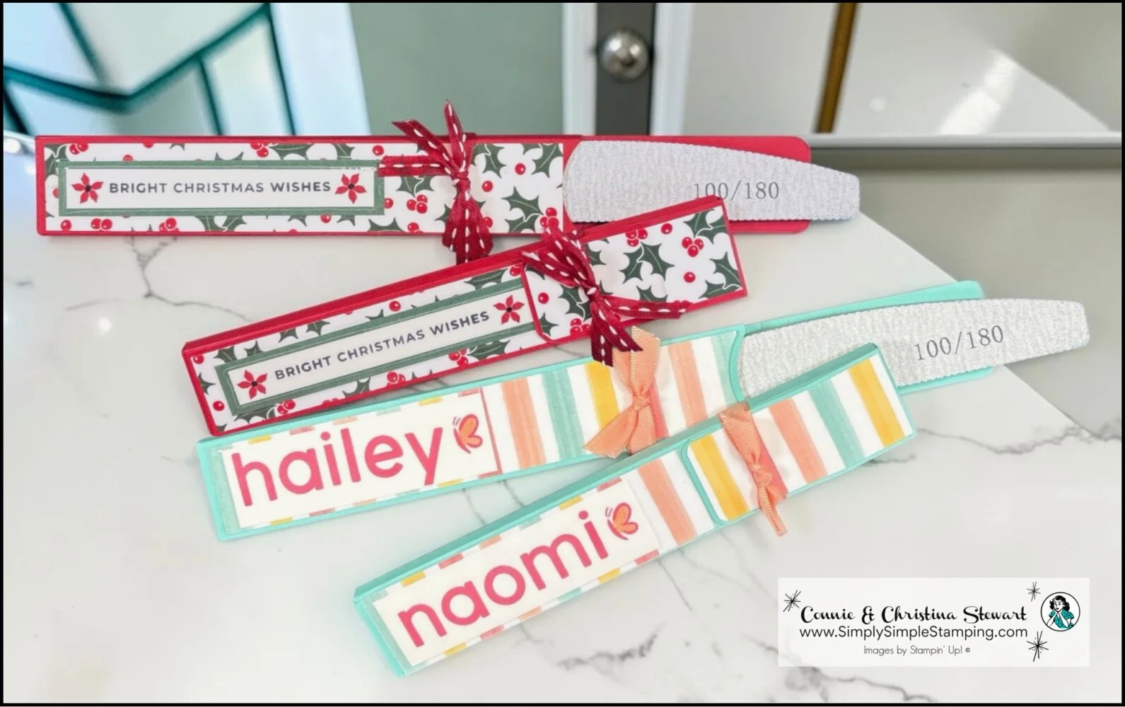 Pretty Nail File Covers: A Cute DIY Nail File Holder
