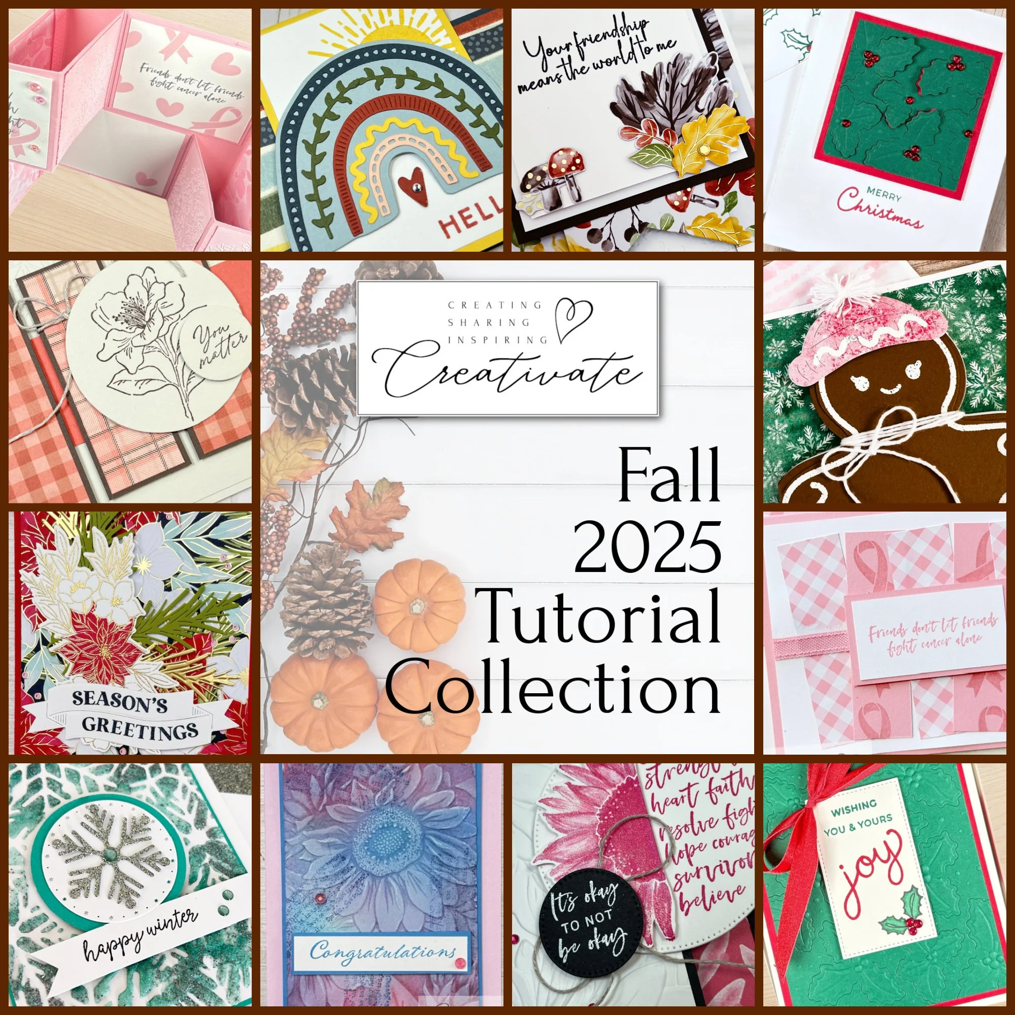 Creativate Fall 2025 Tutorial Collection