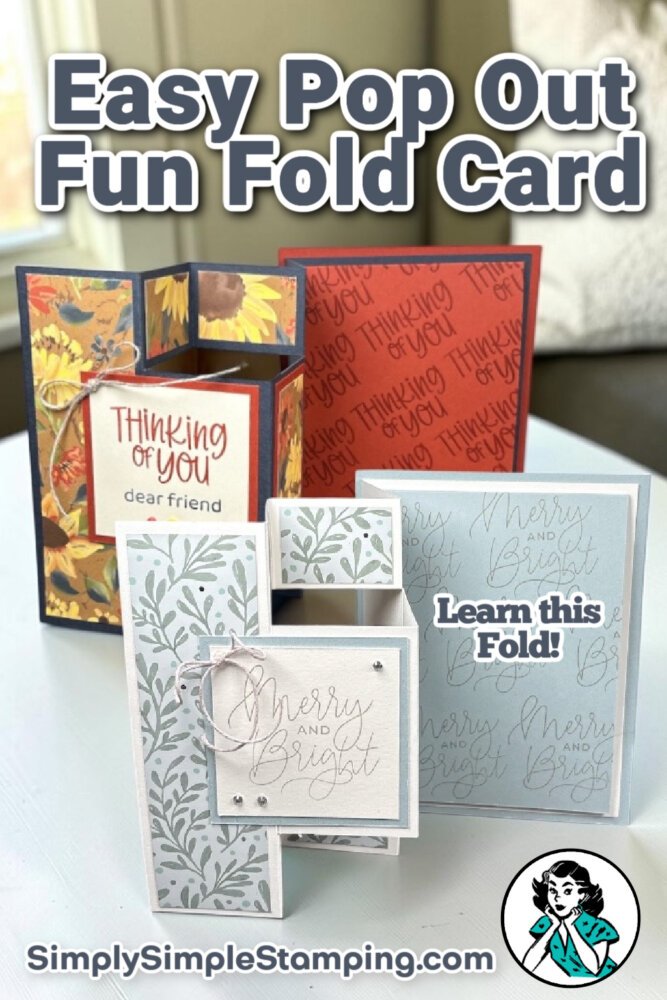 Pop Out Fun Fold Card Tutorial | Easy 10-Minute Cards
