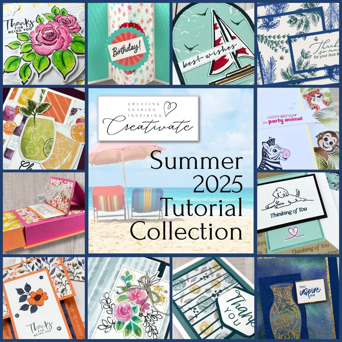 Creativate Summer 2025 Tutorial Collection