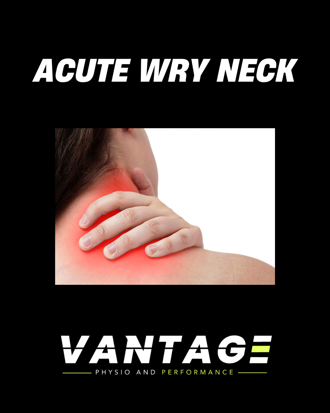 Acute Wry Neck: Quick Relief and Effective Recovery