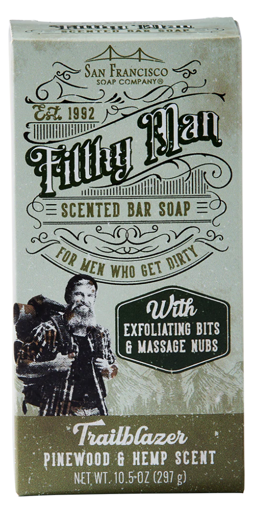 FILTHY MAN Bar Soap - Trailblazer: Pinewood & Hemp