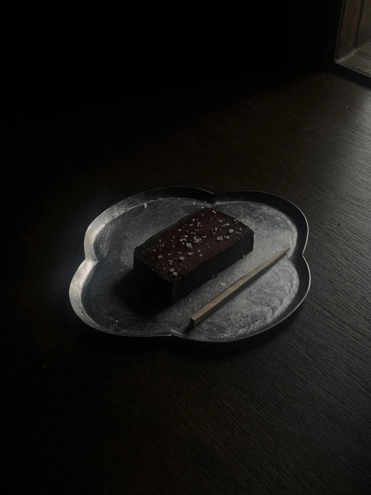CHOCOLATE TERRINE 
Dark Chocolate &amp; Brandy 🥃🤎