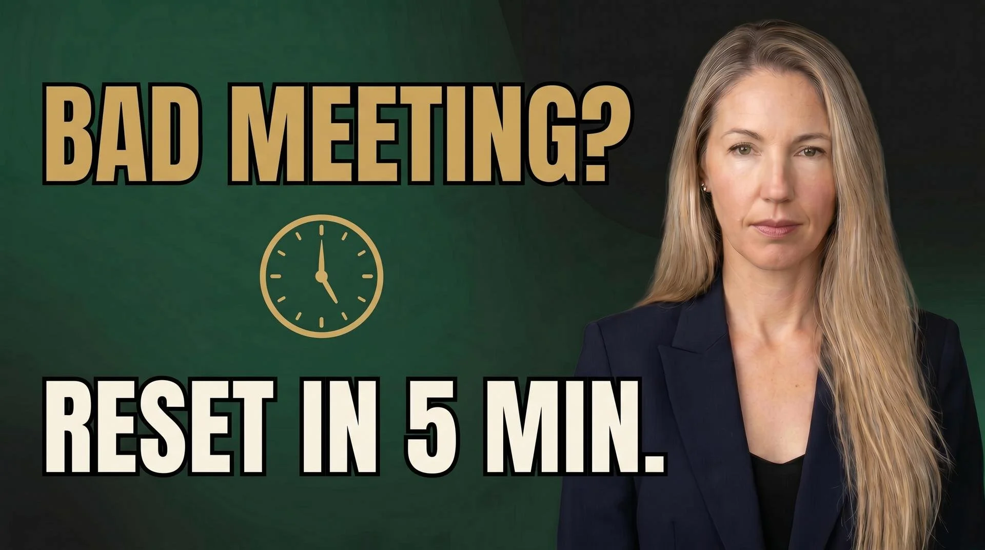 009: Vitals - Executive Protocols to Lower Cortisol Between Back-to-Back Meetings