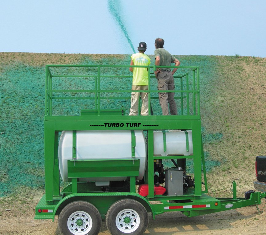 Hydro seeding
