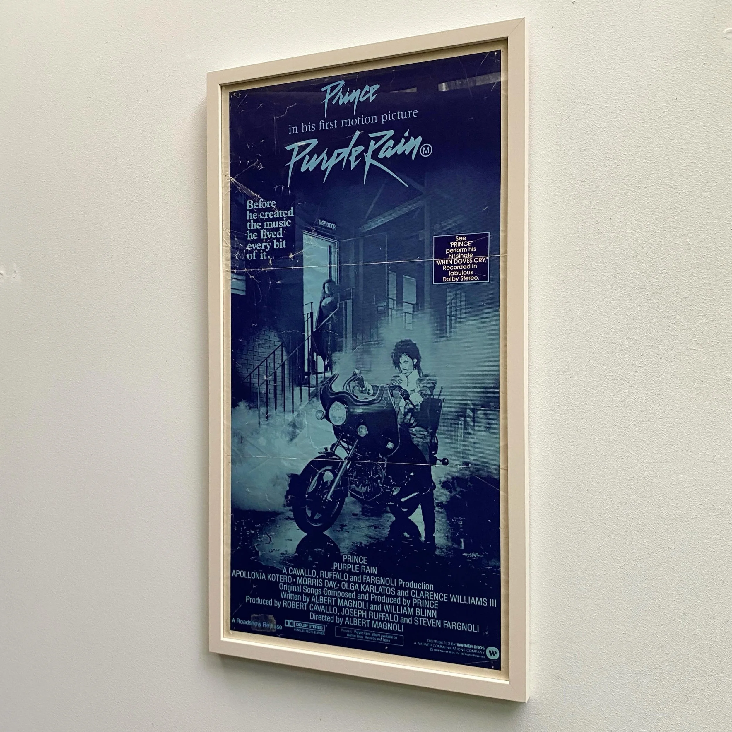 Purple Rain Movie Poster. Frame moulding from Avon Framing Supplies Paintbox range.

#purplerainmovie 
#prince
#avonframingsupplies 
#wellingtonframers 
#newzealandframers