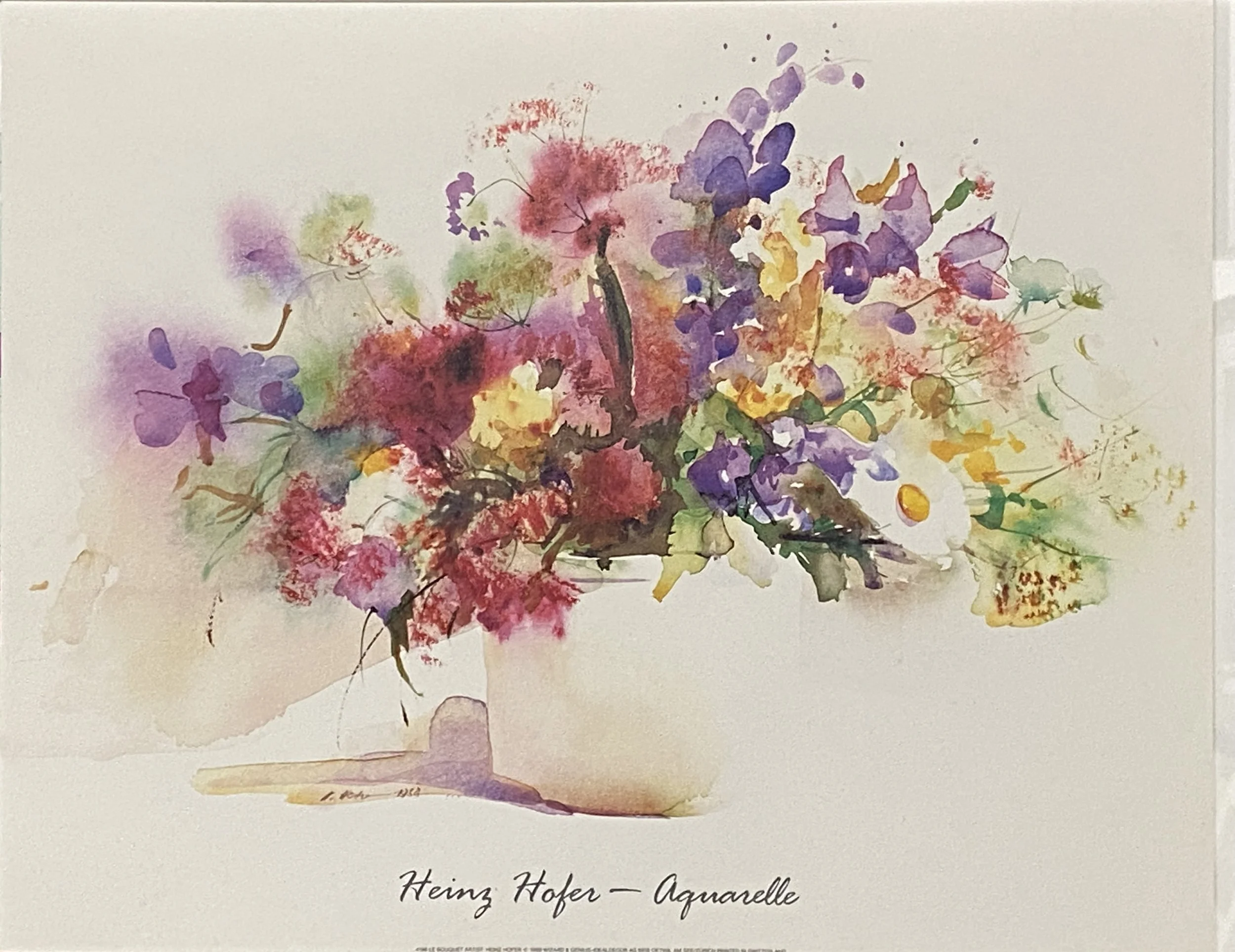 HEINZ HOFER: LES BOUQUET