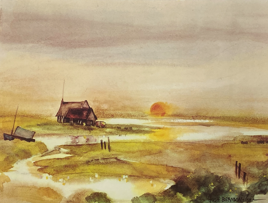 HUGH BRANDON-COX: COASTAL SUNSET
