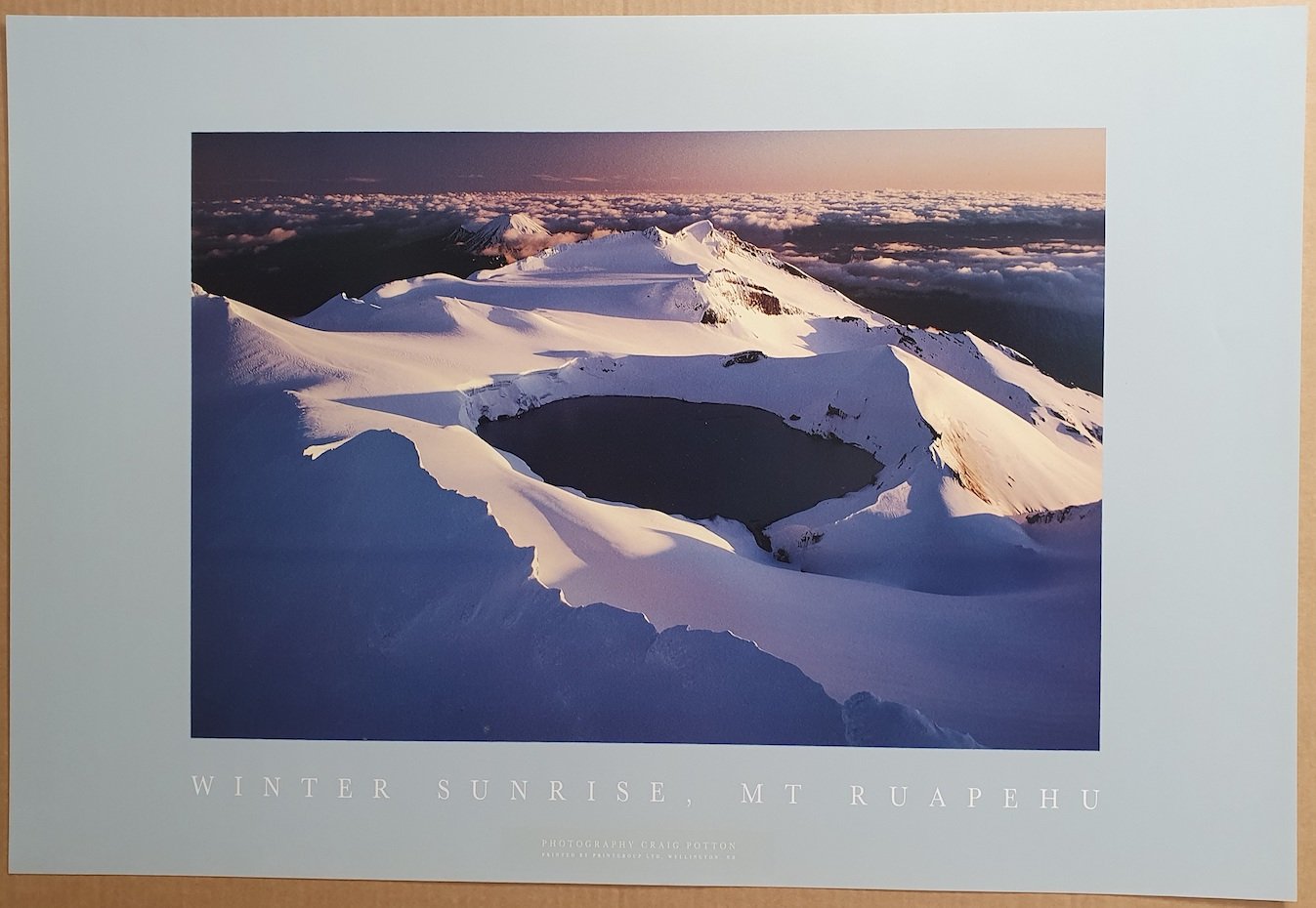 CRAIG POTTON: WINTER SUNRISE, MT RUAPEHU