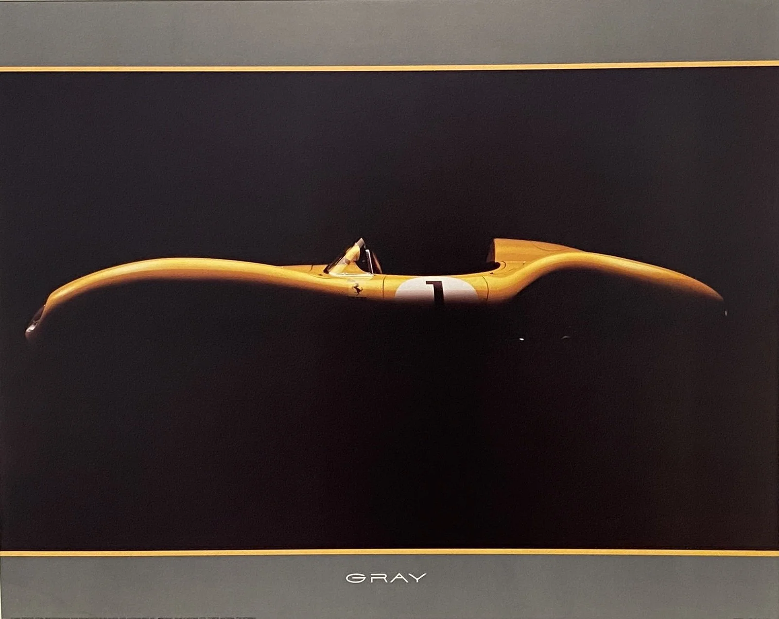 DENNIS GRAY: YELLOW FERRARI