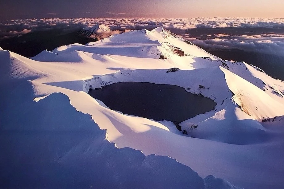 CRAIG POTTON: WINTER SUNRISE, MT RUAPEHU