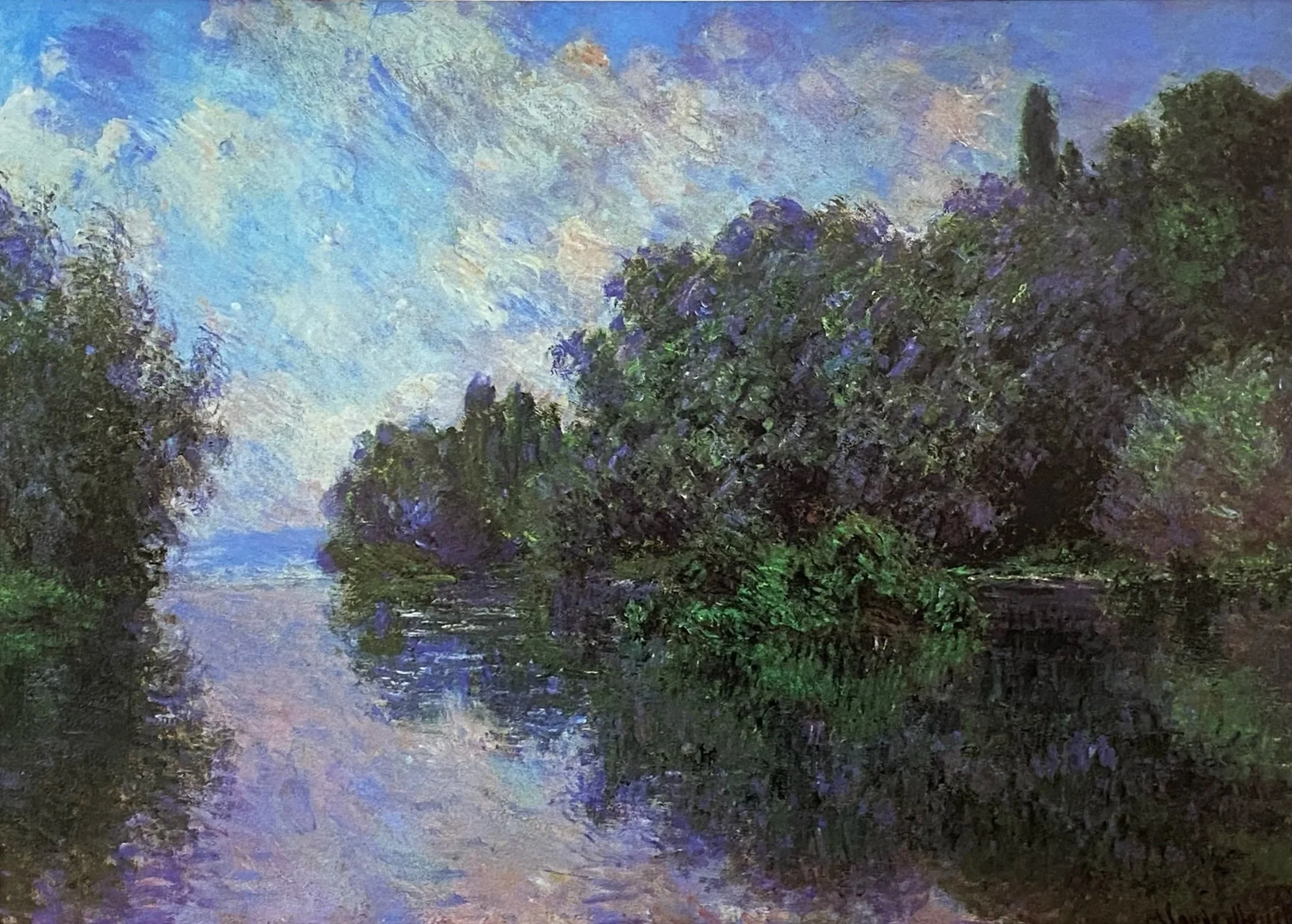 CLAUDE MONET: LA SEINE A GIVERNY