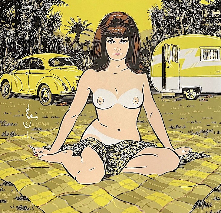 TONY RUSH: GIRL ON A BLANKET