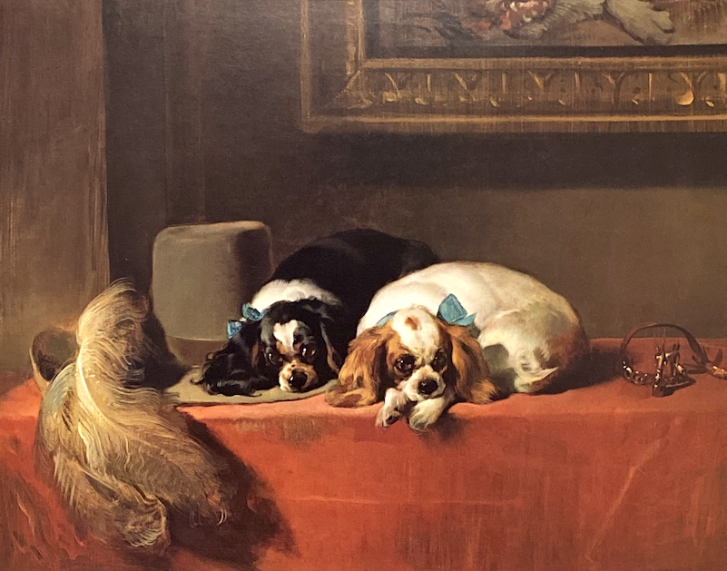 SIR EDWIN LANDSEER: KING CHARLES SPANIELS