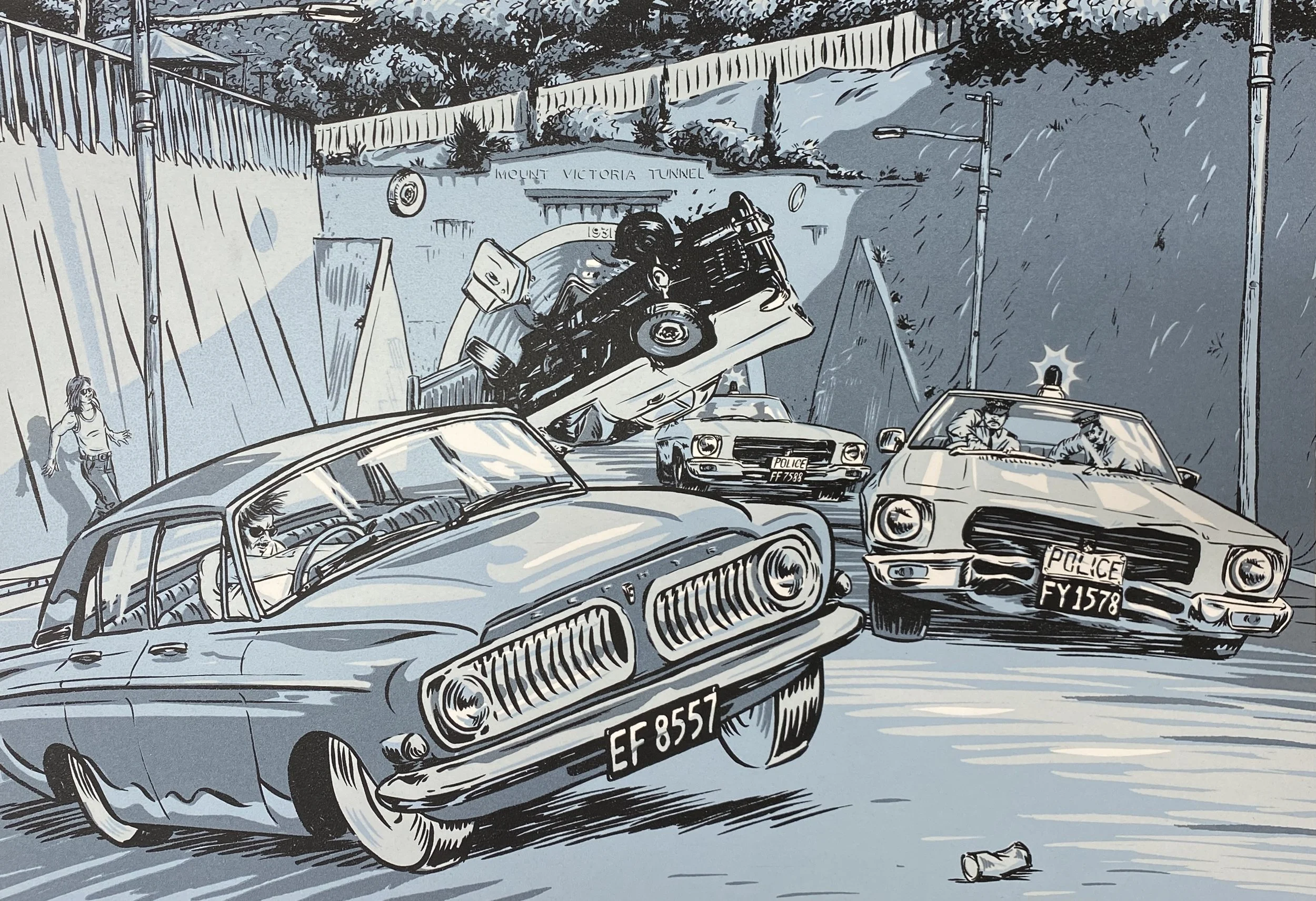 TONY RUSH: CAR CHASE BLUES
