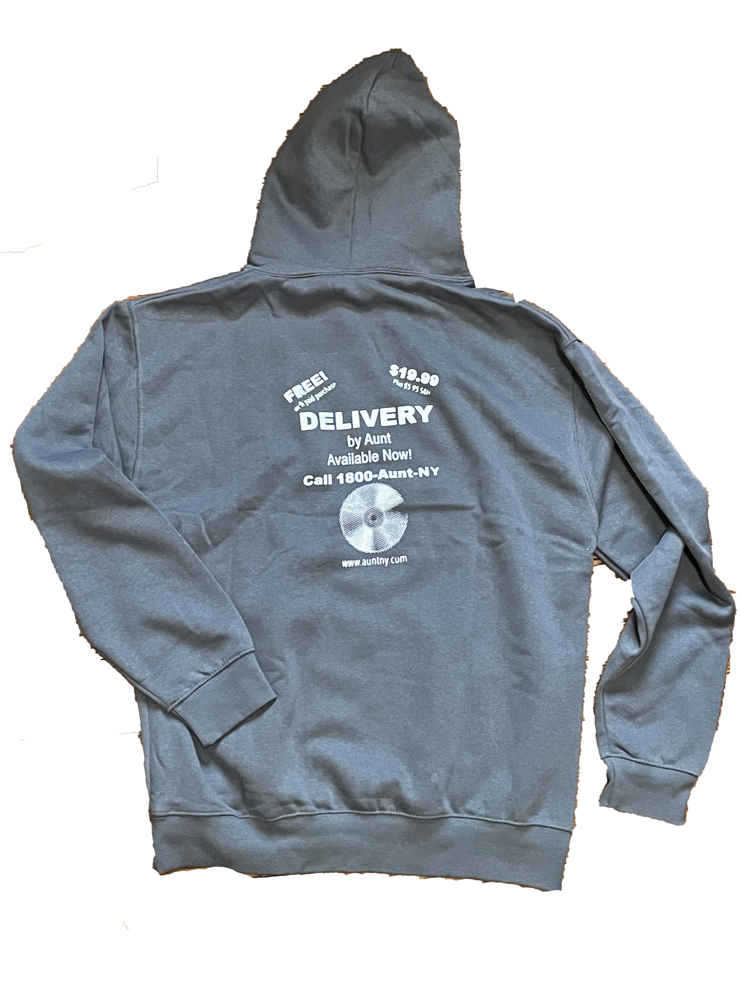 Gray Delivery HOodie Back.png