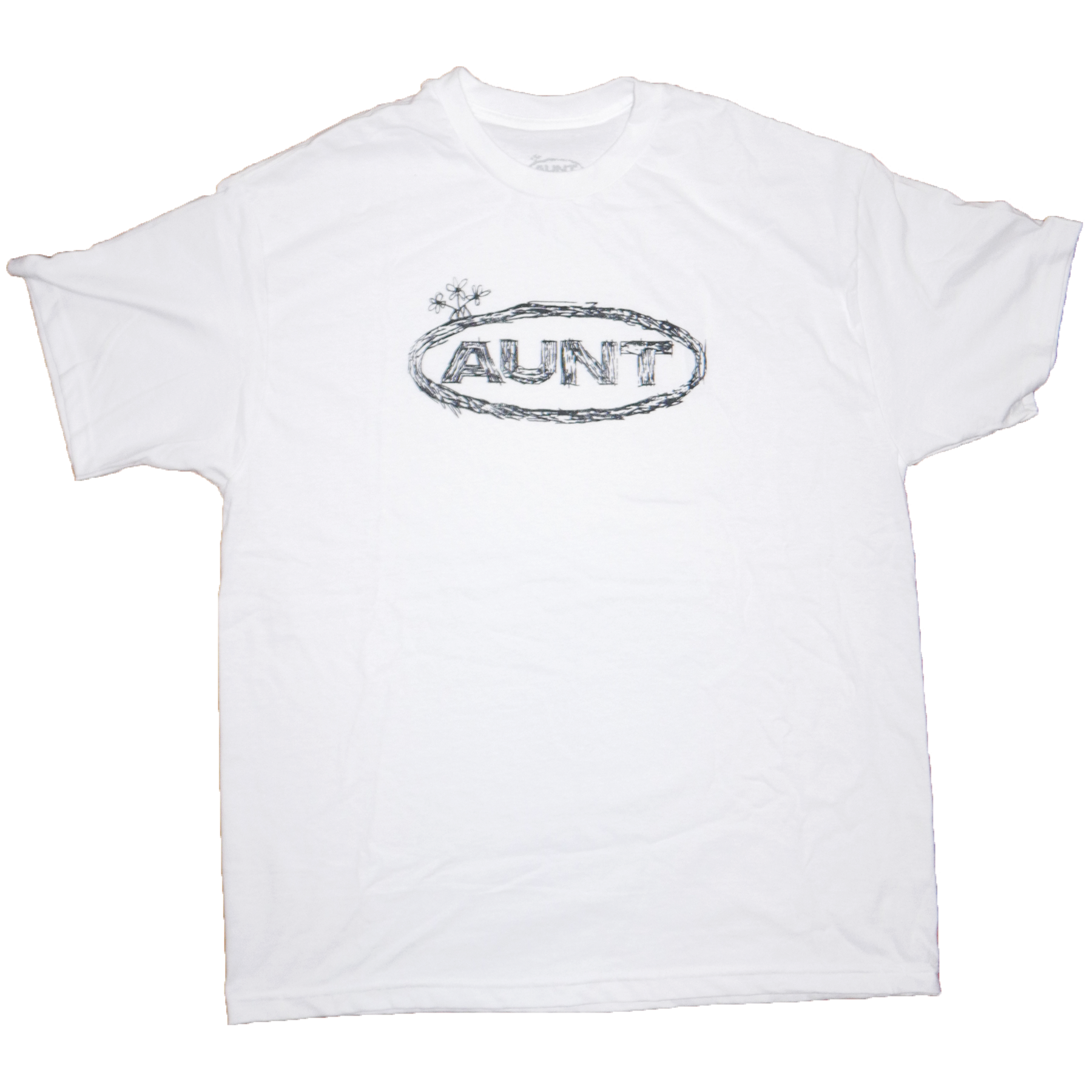 Aunt Logo Flower Tee