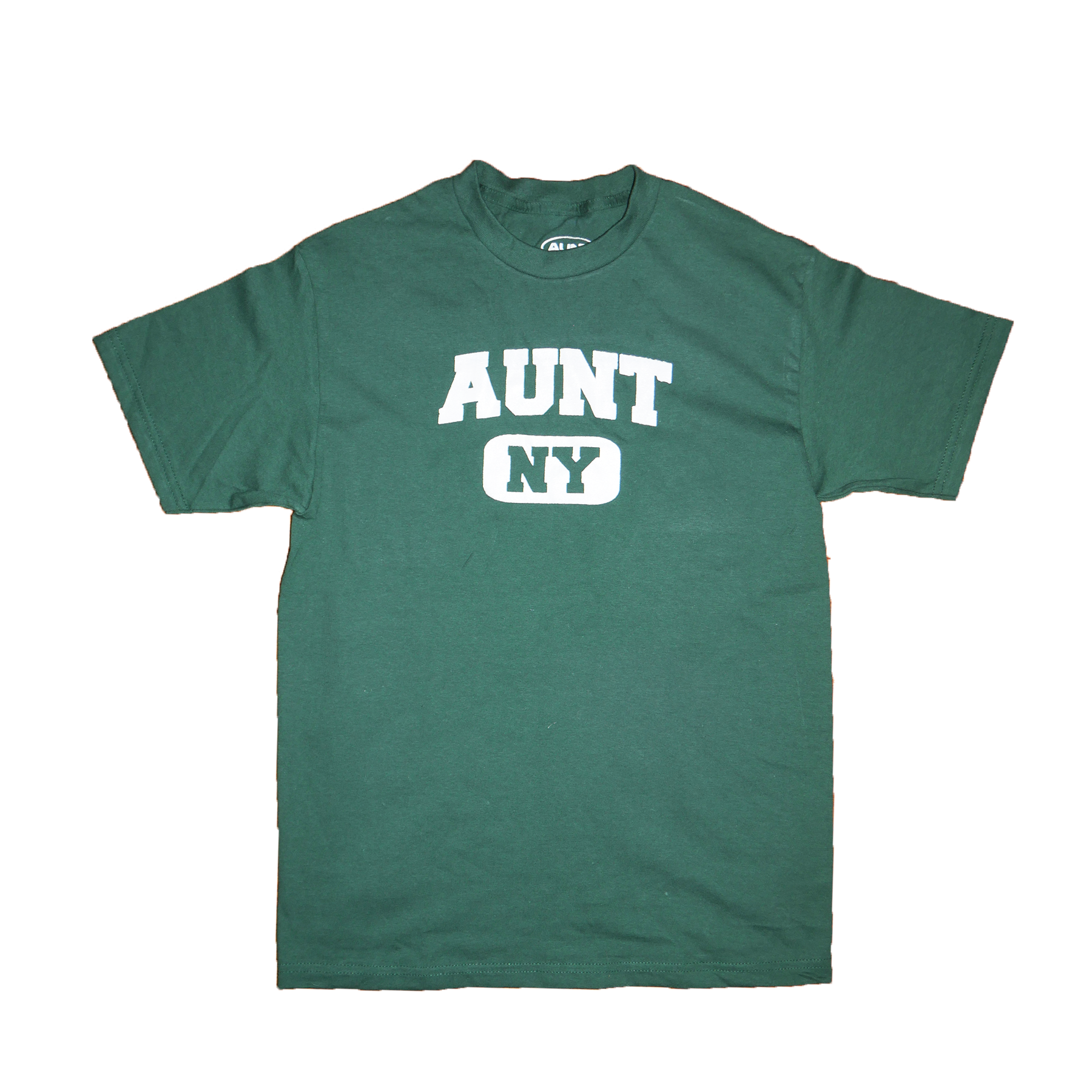 Aunt Athletic Tee Green Close UP.png