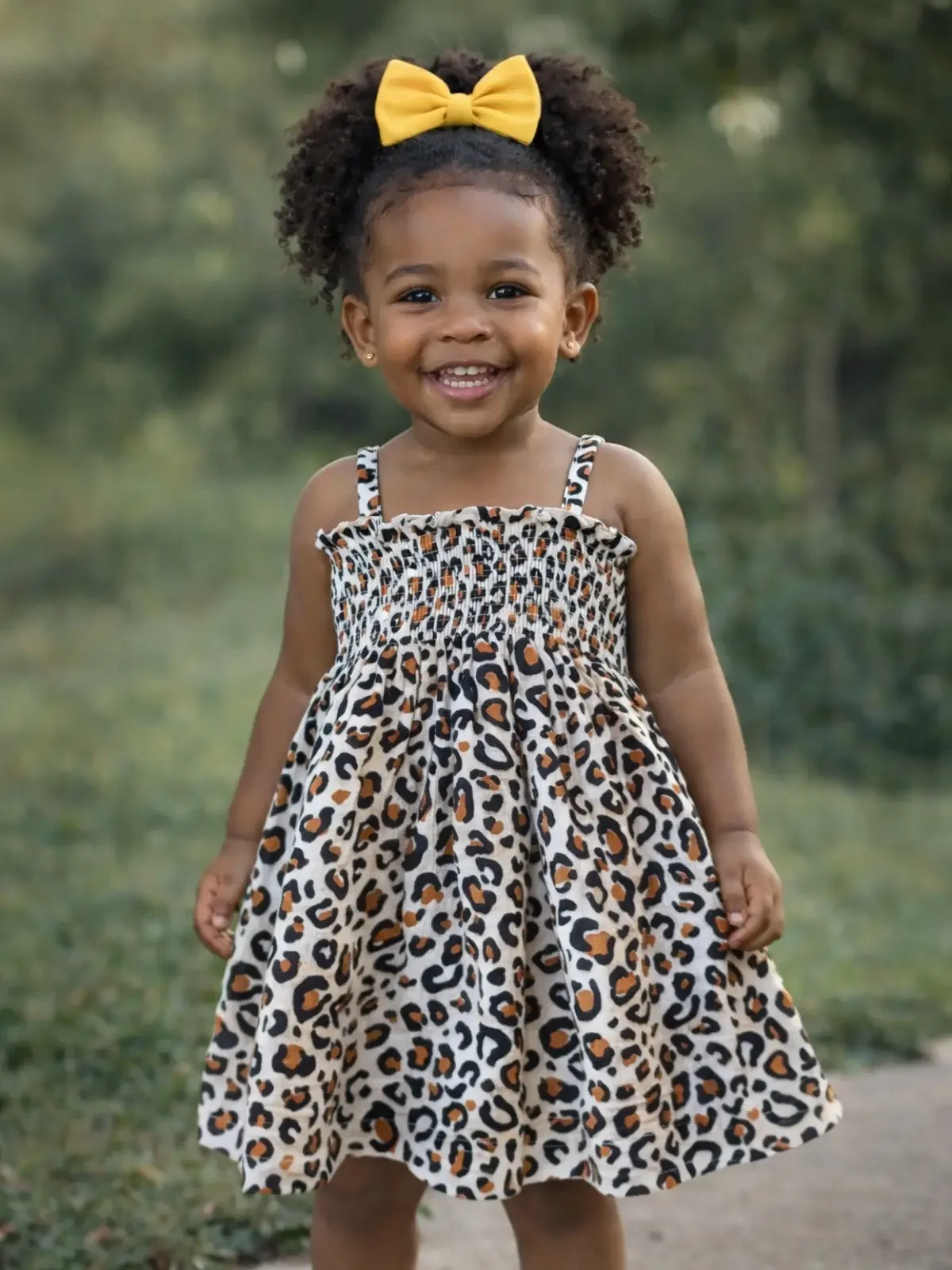 Toddler Leopard Print Sundress