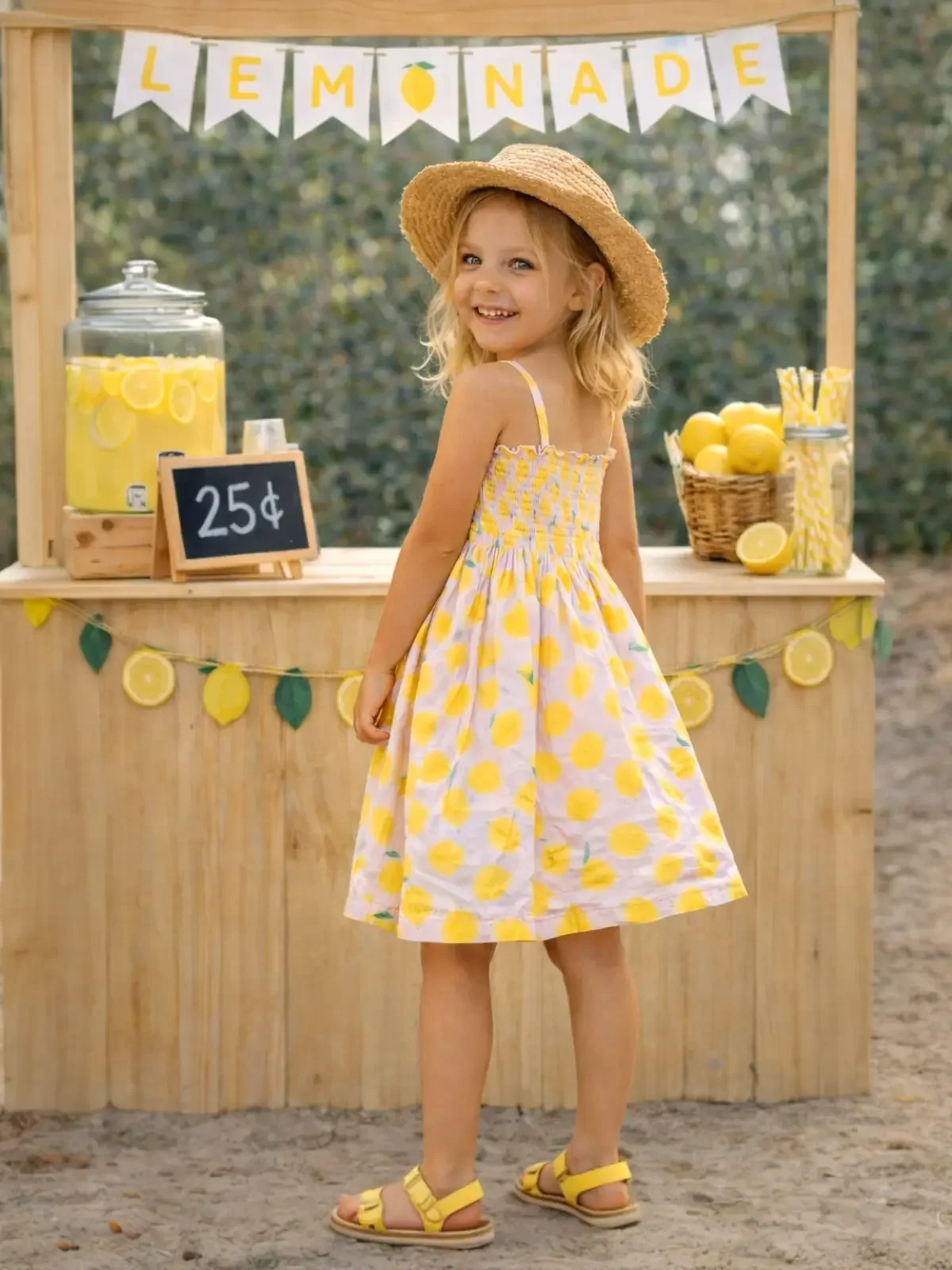 Lemonade Stand Summer Dress