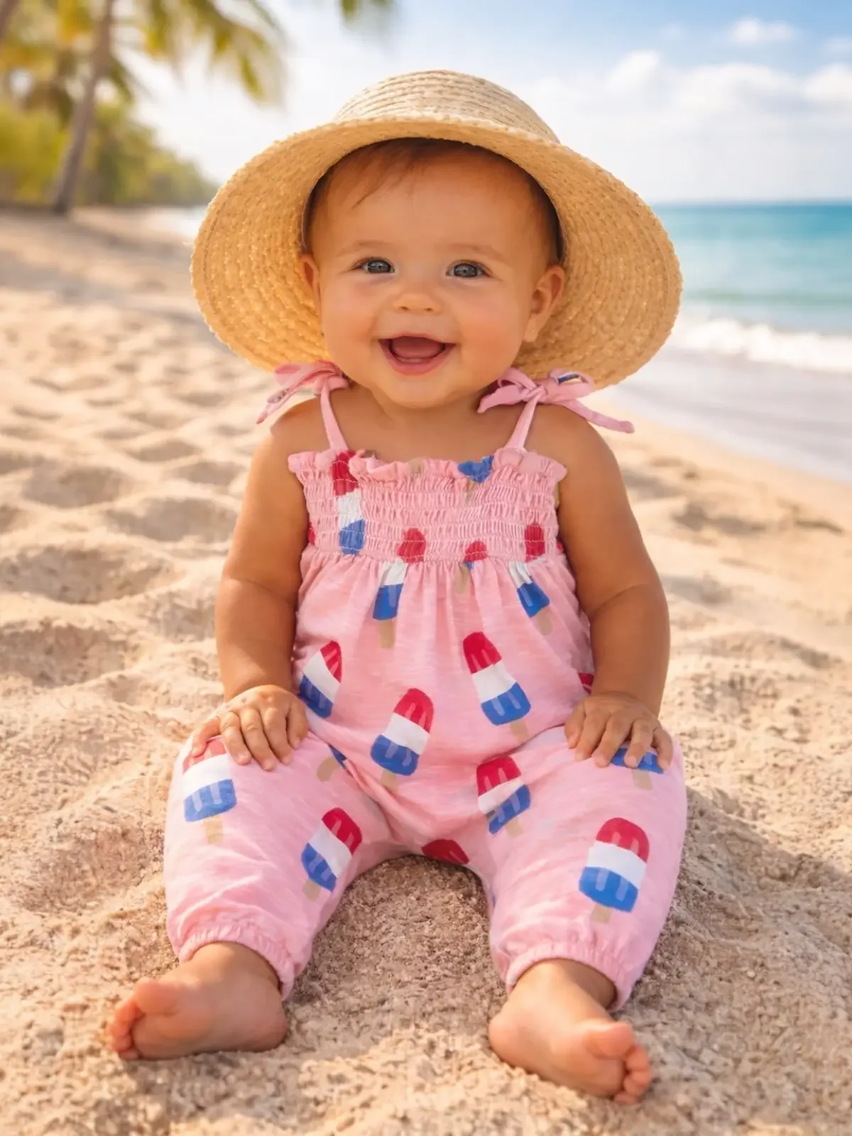 Popsicle Delight Baby Romper