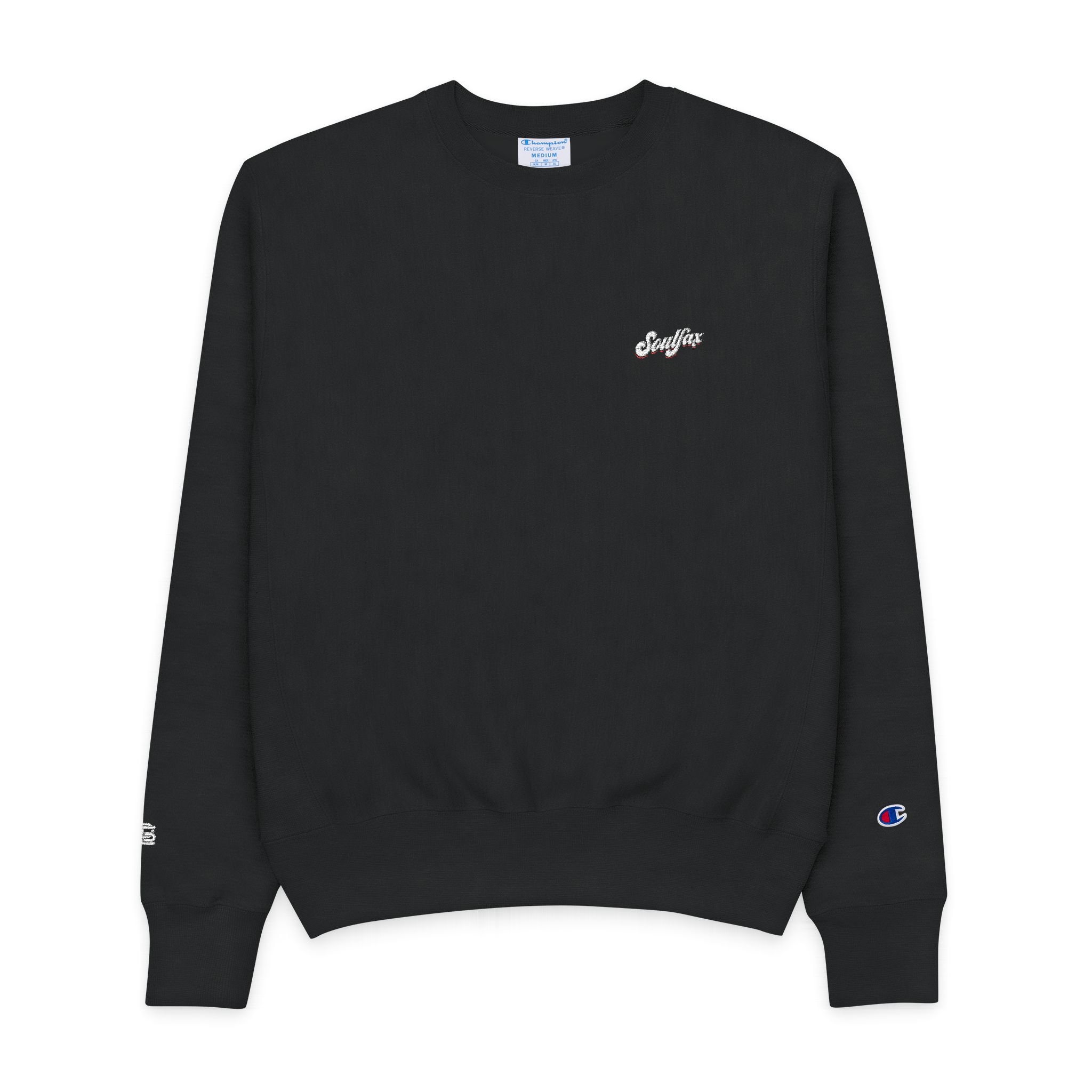 Soulfax x Champion Men's Embroidered Crewneck Sweatshirt