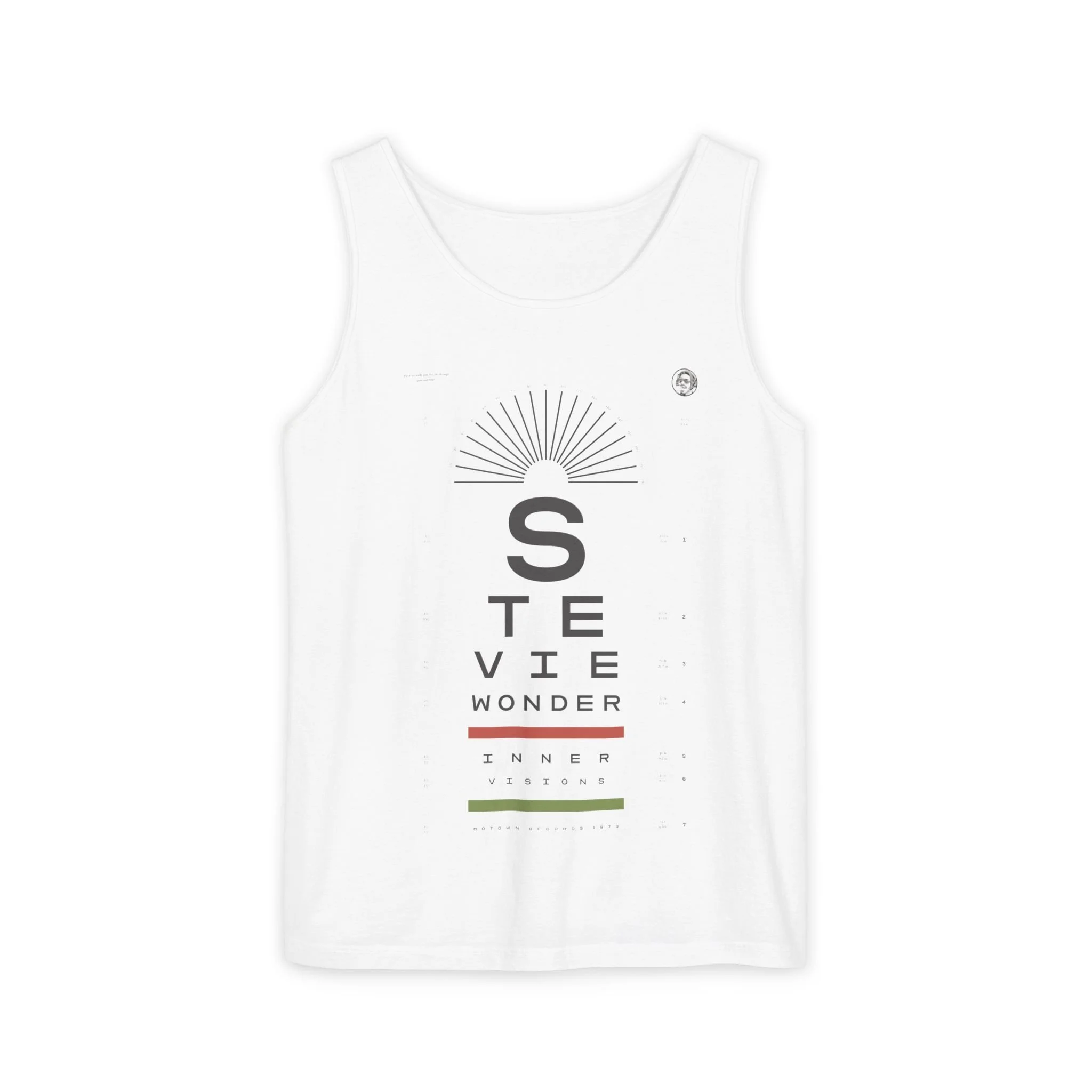 Innervision Chart Stevie Wonder Unisex Tank Top