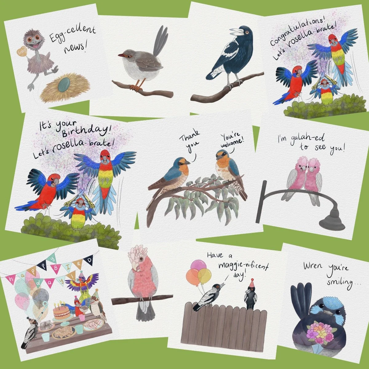 Aussie Birds Collection 