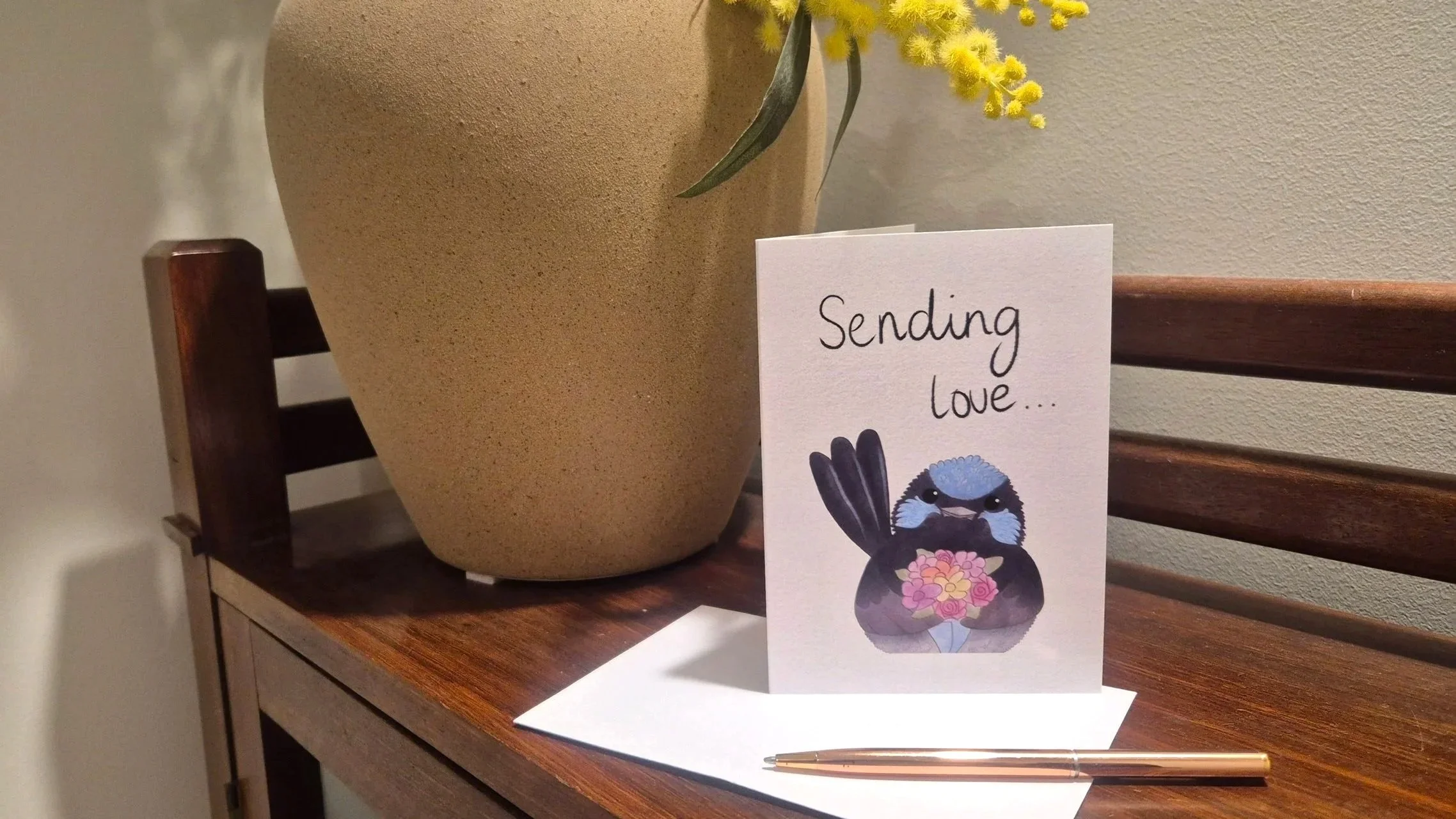Greeting Card - 'Sending Love'