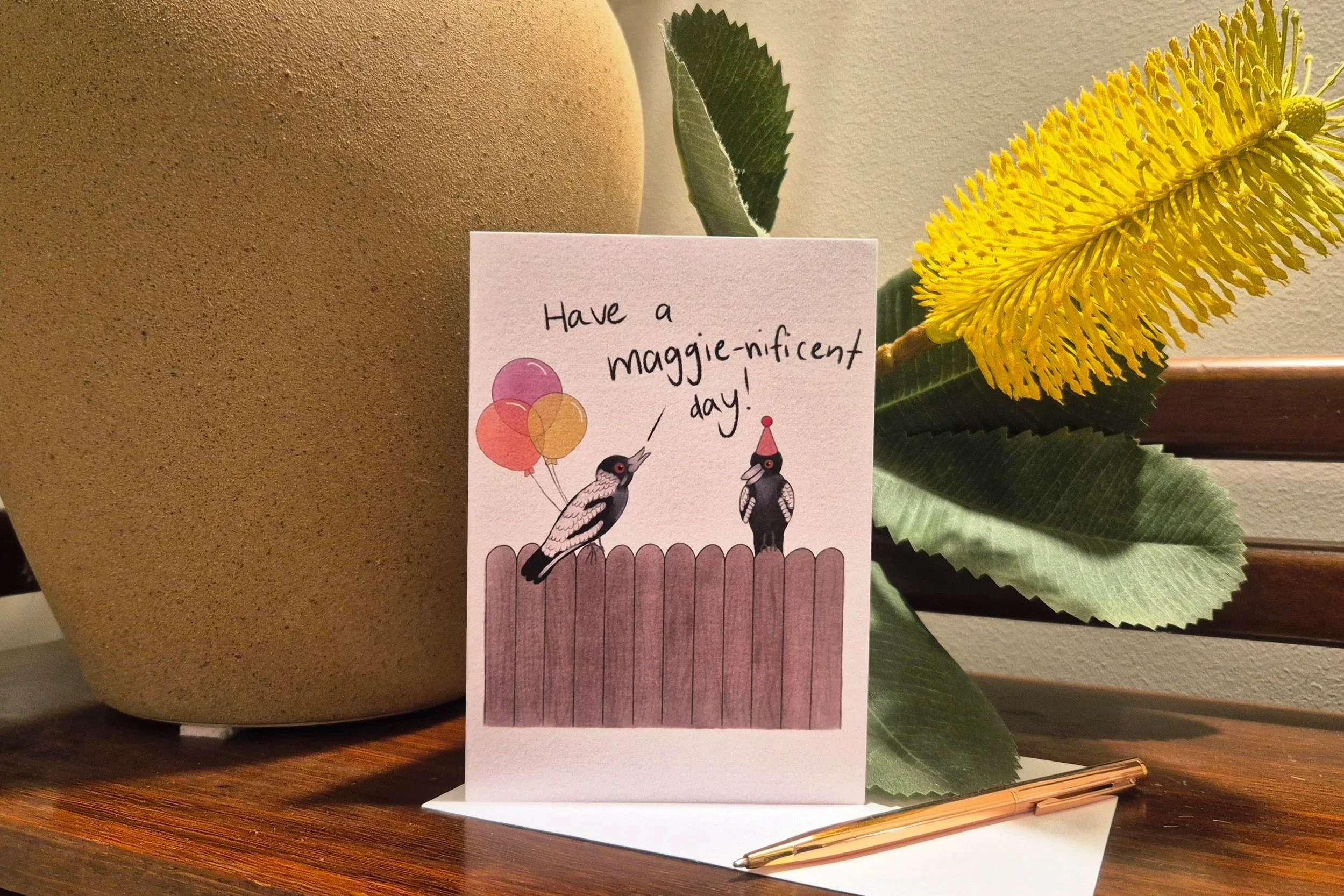 Birthday Card - 'Have a Maggie-nificent Day!'