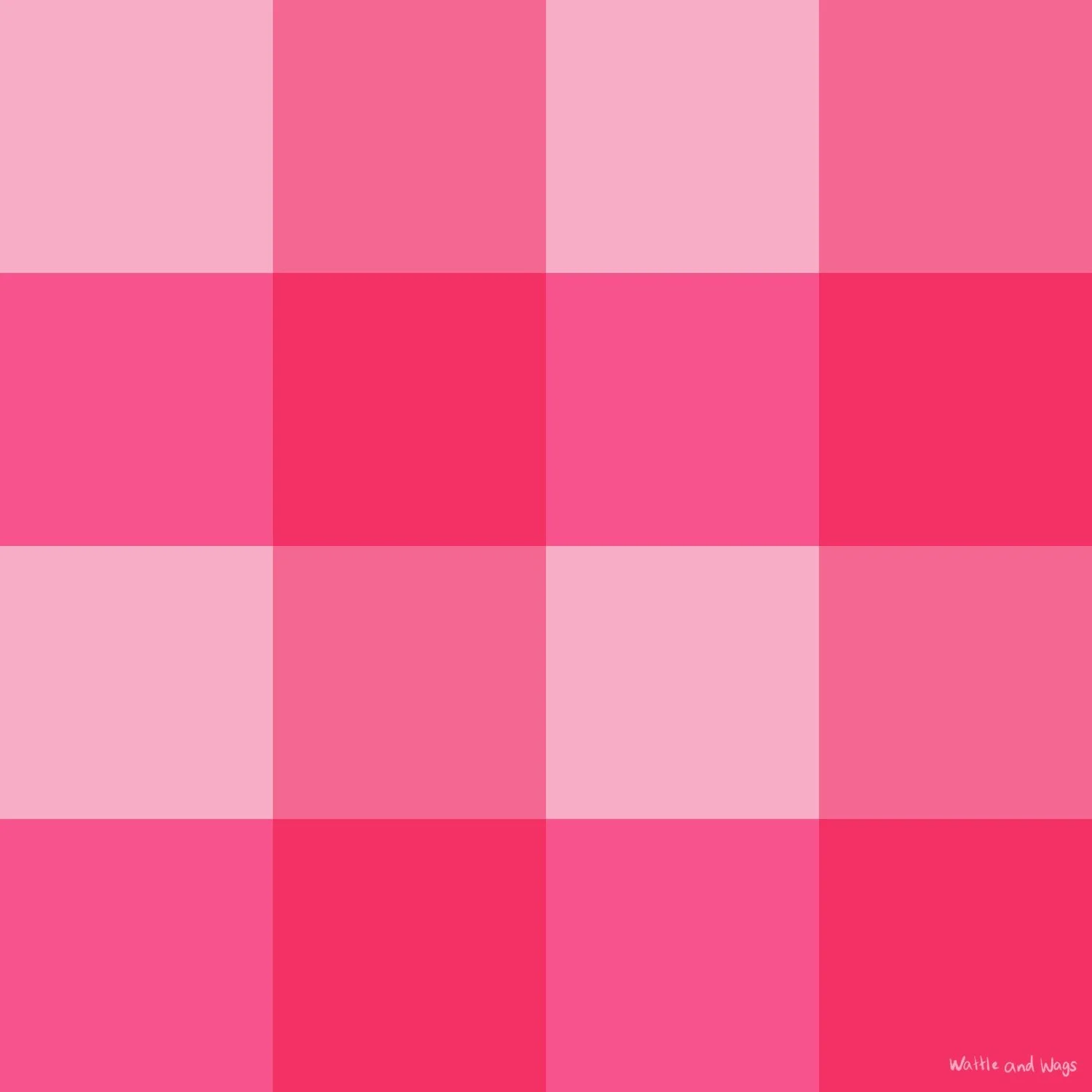 Gingham pattern pink LG WW260040