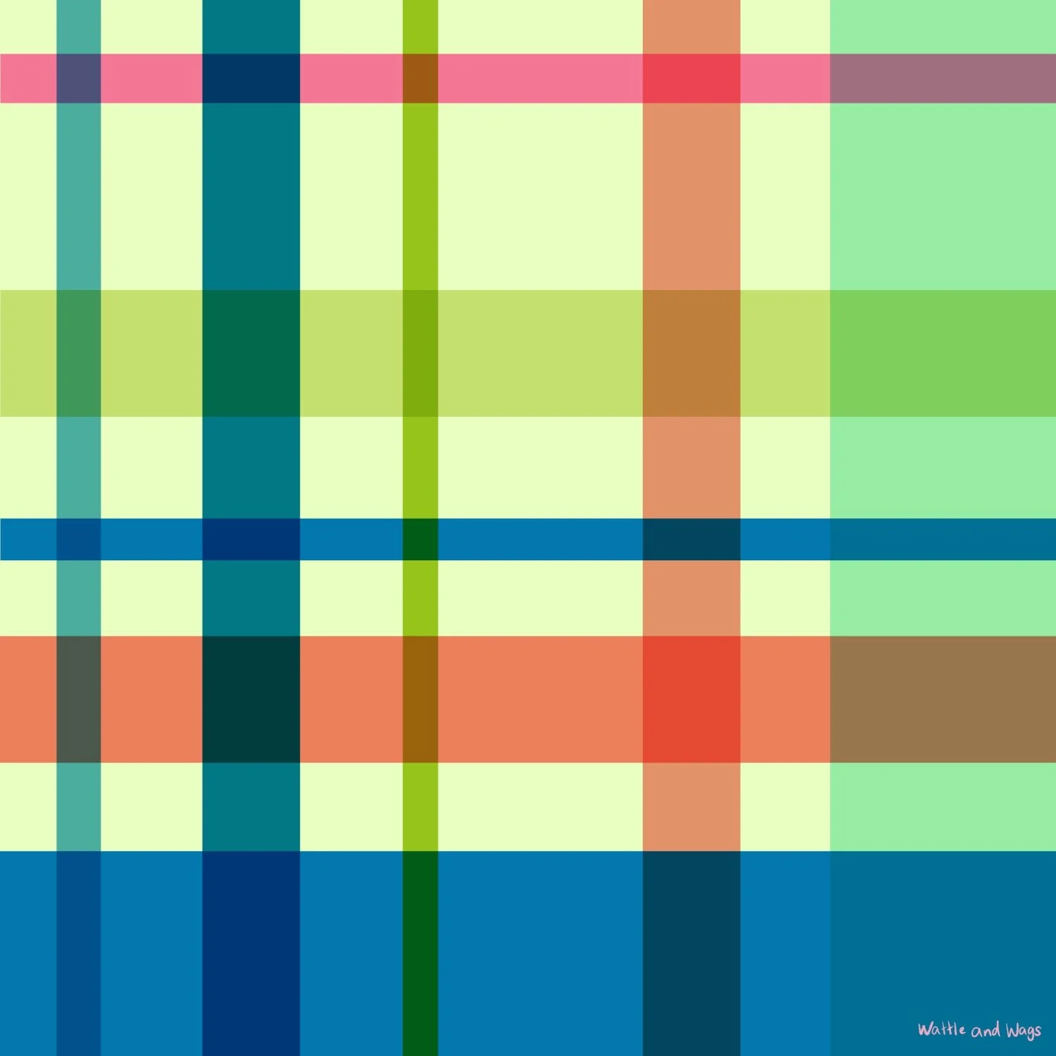 Plaid pattern LG WW260038