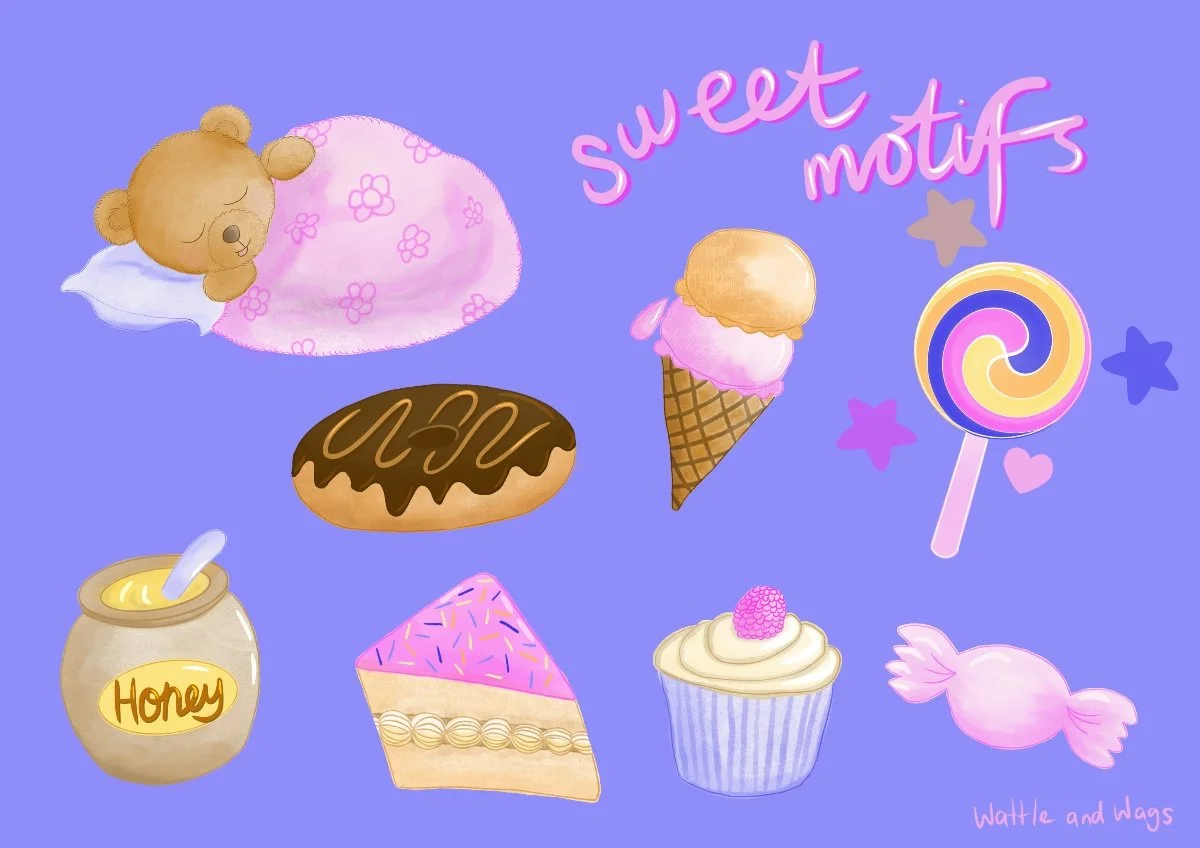 Sweet Dreams Collection Motifs