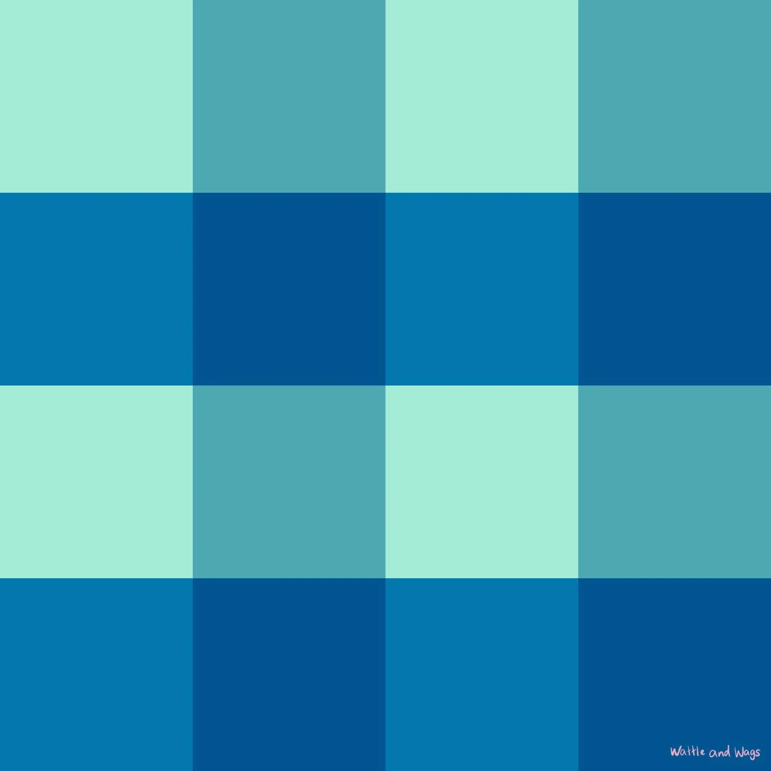 Gingham pattern blue LG WW260039